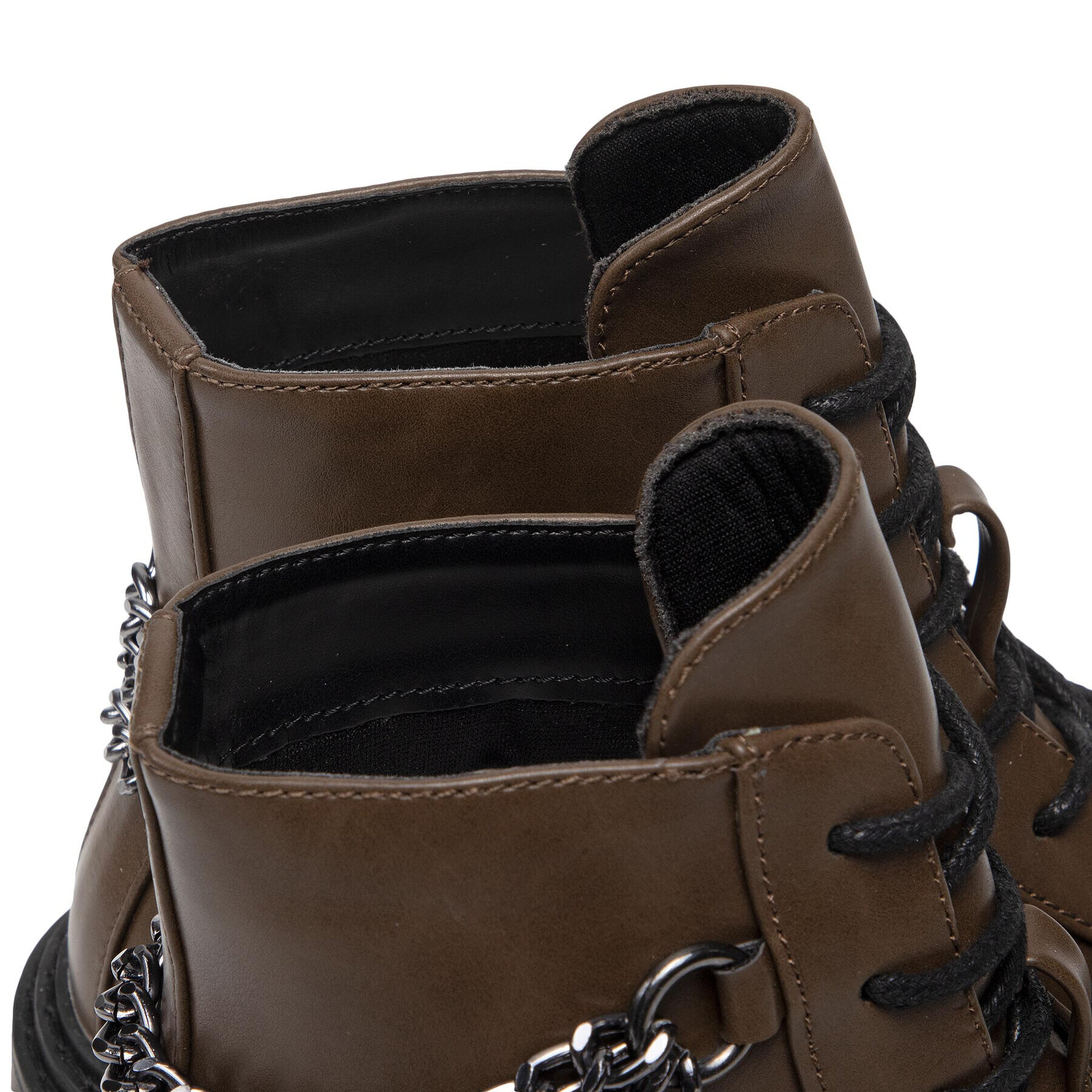 ONLY Shoes Боти Lace Up Boot 15238830 Зелен - Pepit.bg