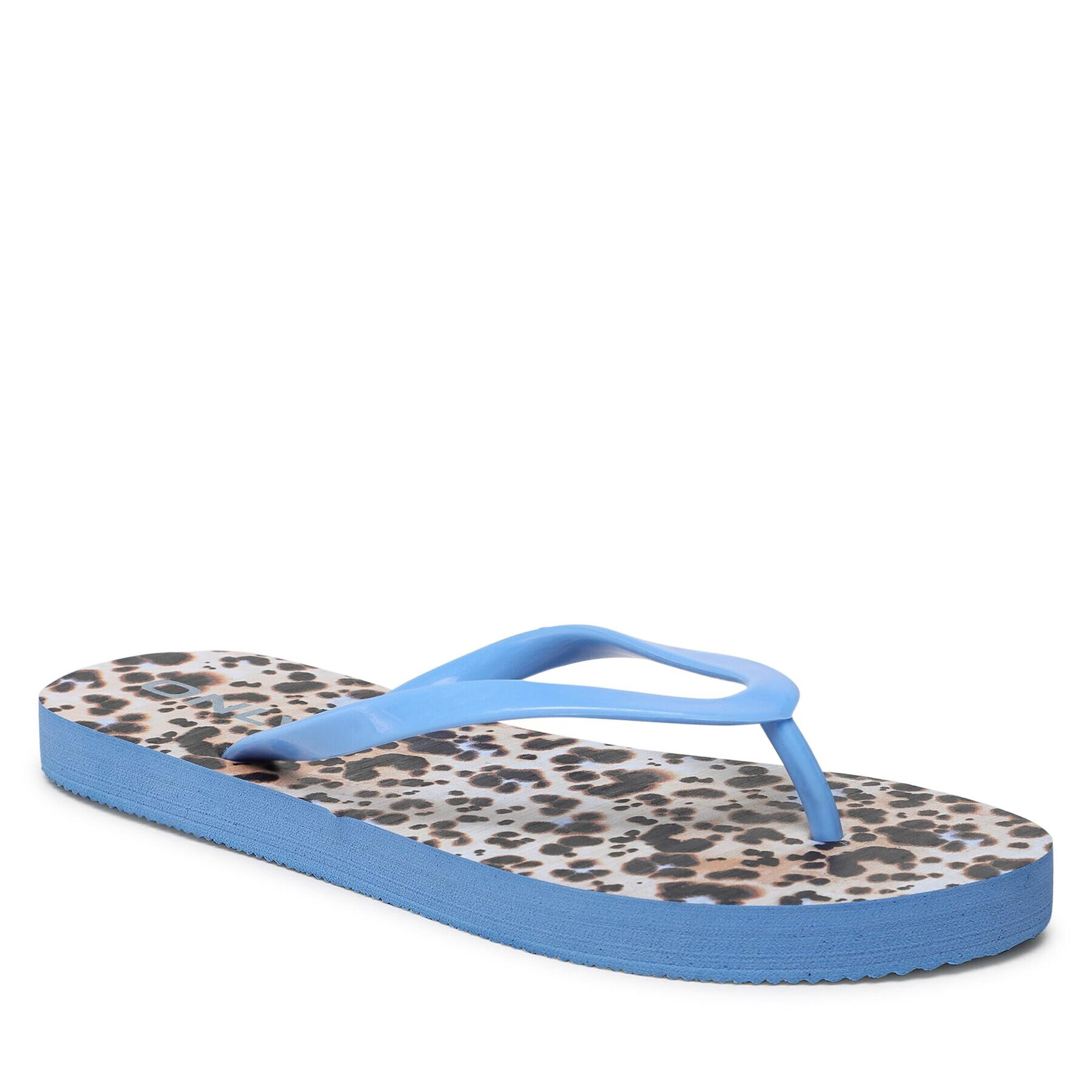 ONLY Shoes Джапанки Onllitzia Printed Flip Flop 15289331 Син - Pepit.bg