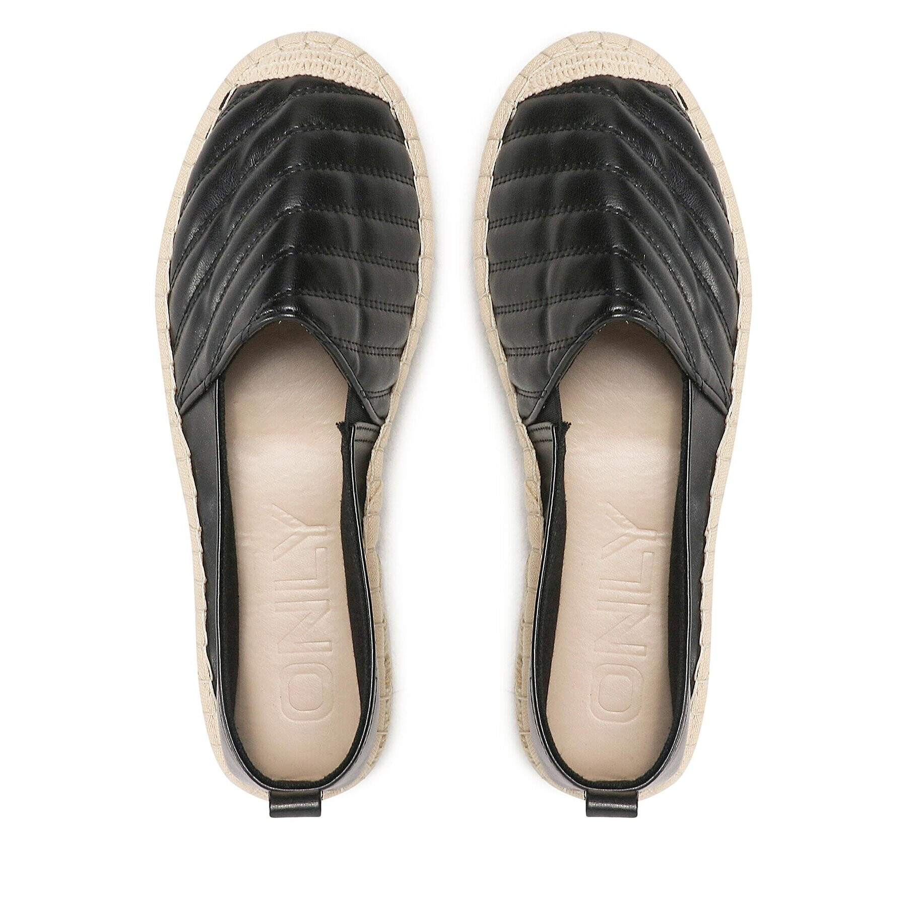 ONLY Shoes Еспадрили Onlkoppa-2 15288108 Черен - Pepit.bg