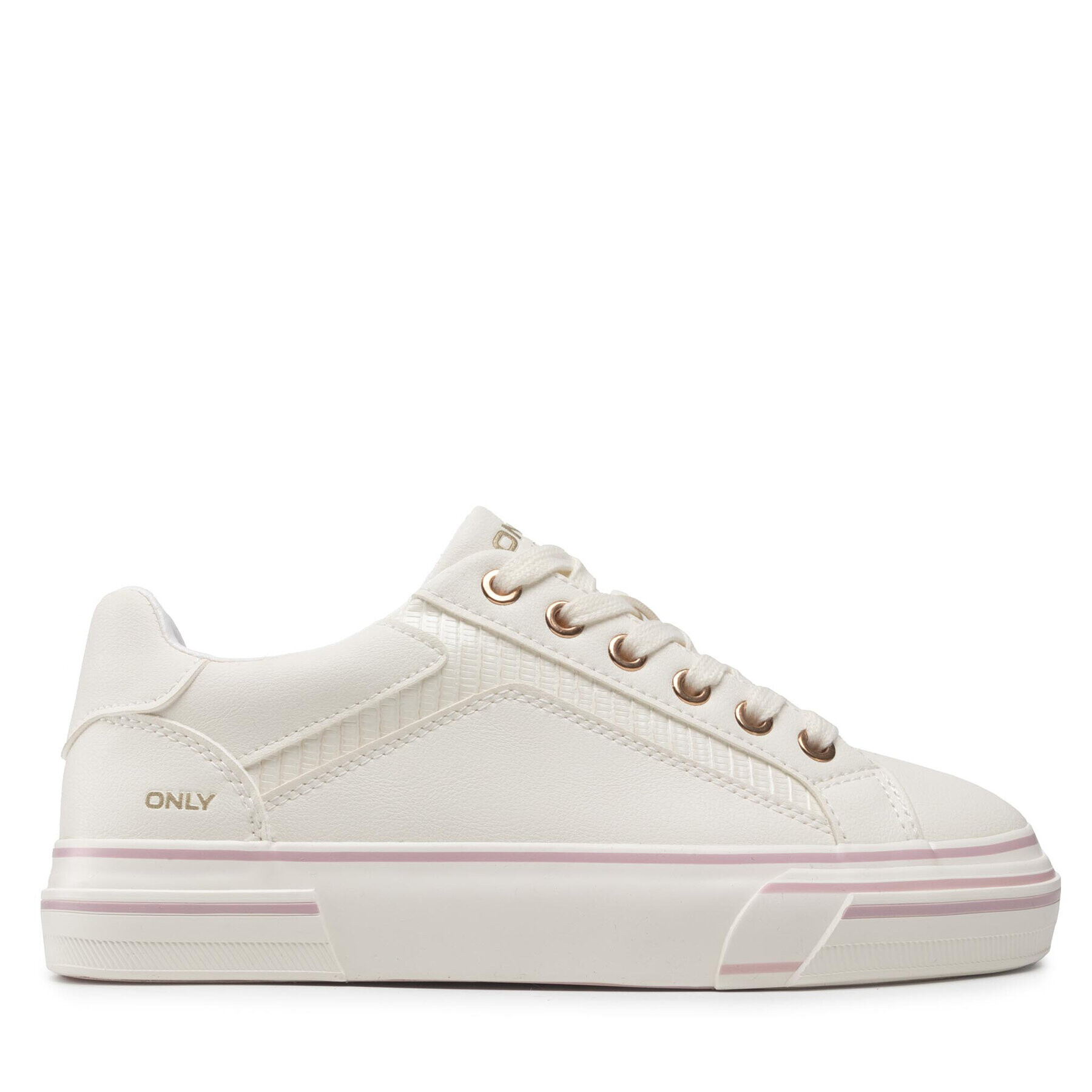 ONLY Shoes Кецове Onlliv-e 15253187 Бял - Pepit.bg