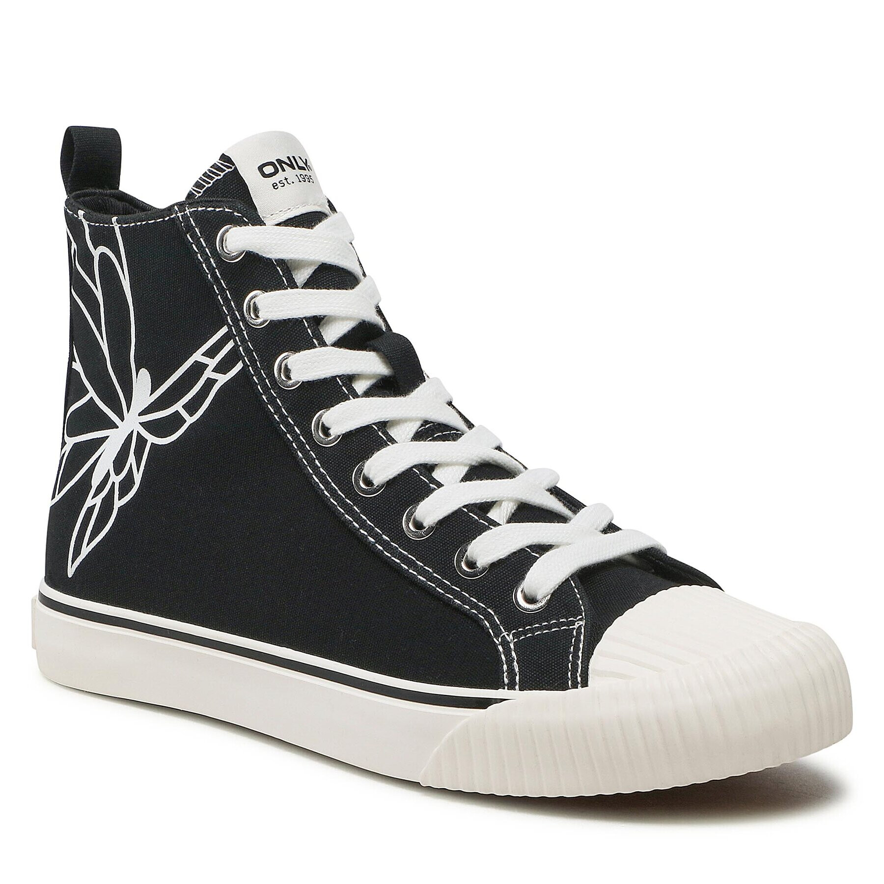 ONLY Shoes Кецове Onlsunny-10 15288088 Черен - Pepit.bg