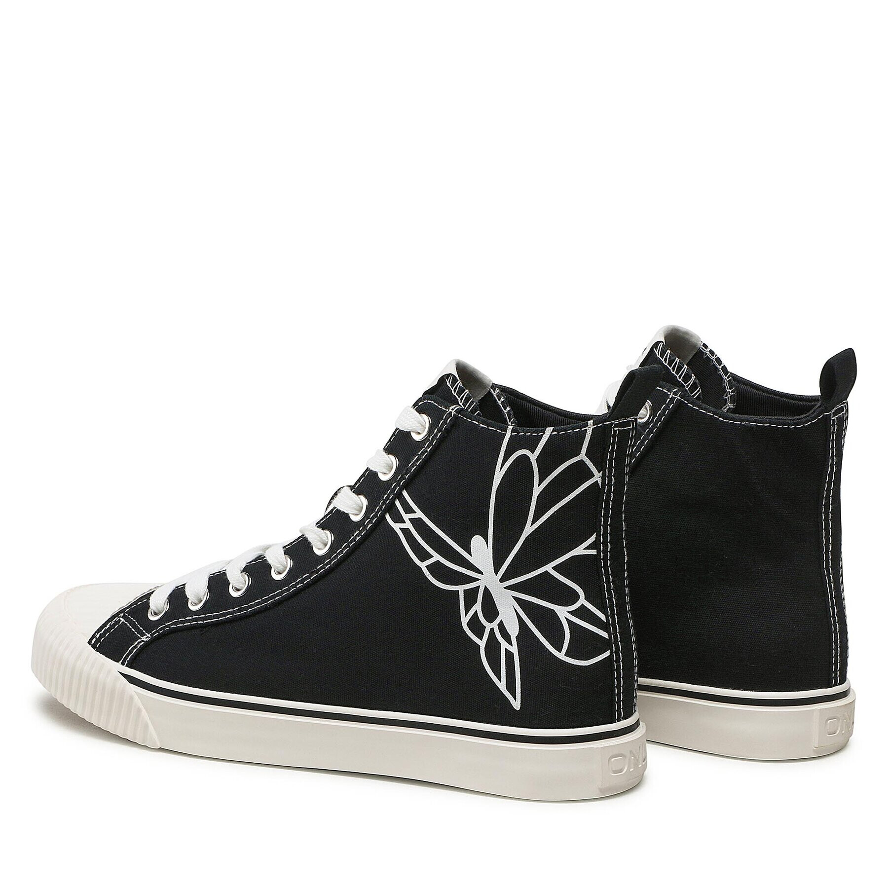 ONLY Shoes Кецове Onlsunny-10 15288088 Черен - Pepit.bg