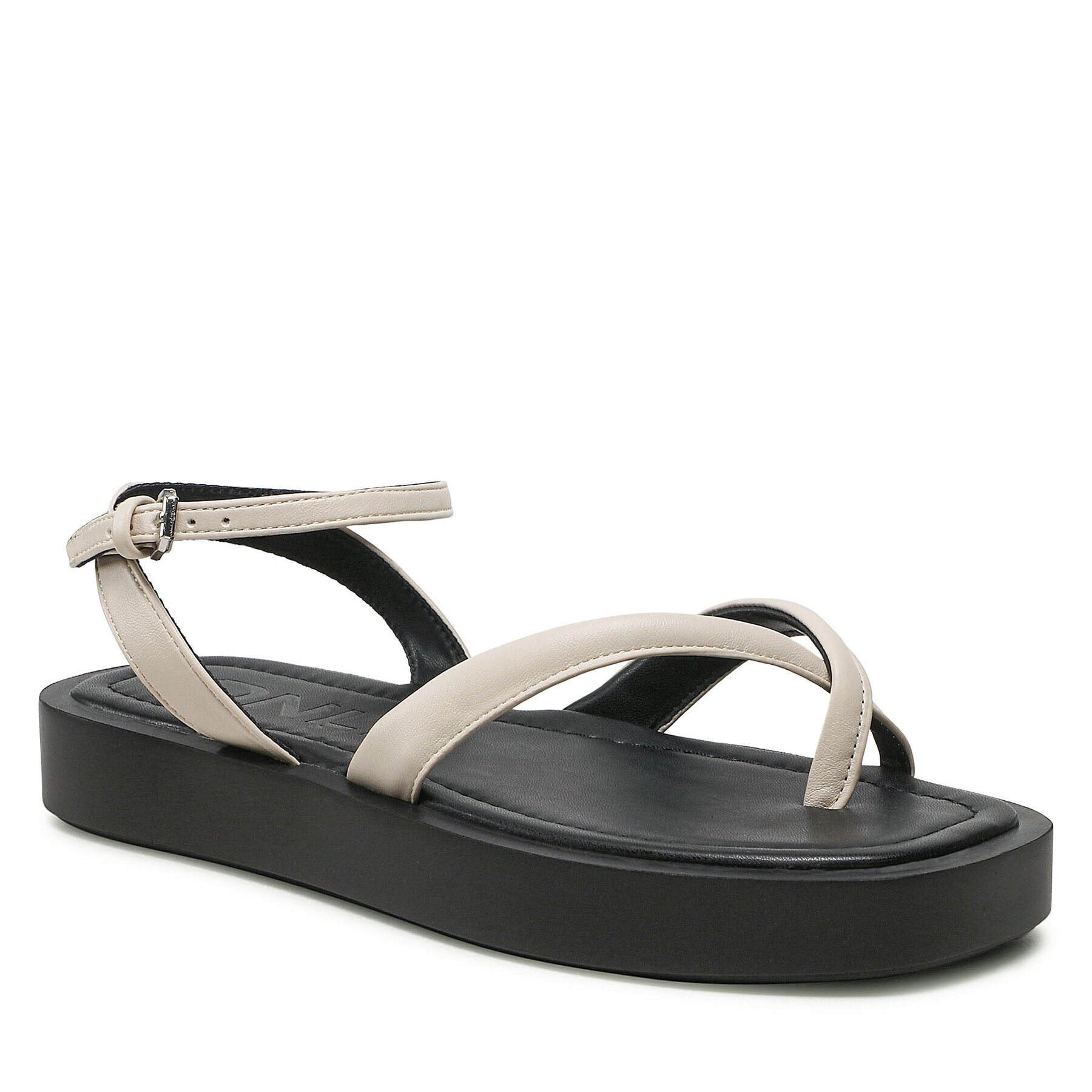 ONLY Shoes Сандали Onlmica-2 15288147 Бял - Pepit.bg