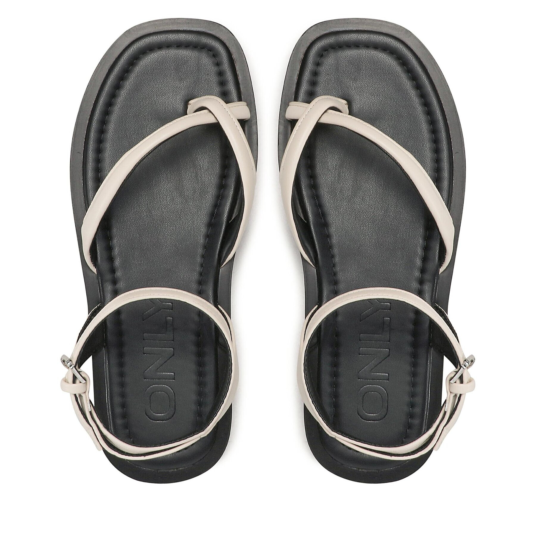 ONLY Shoes Сандали Onlmica-2 15288147 Бял - Pepit.bg