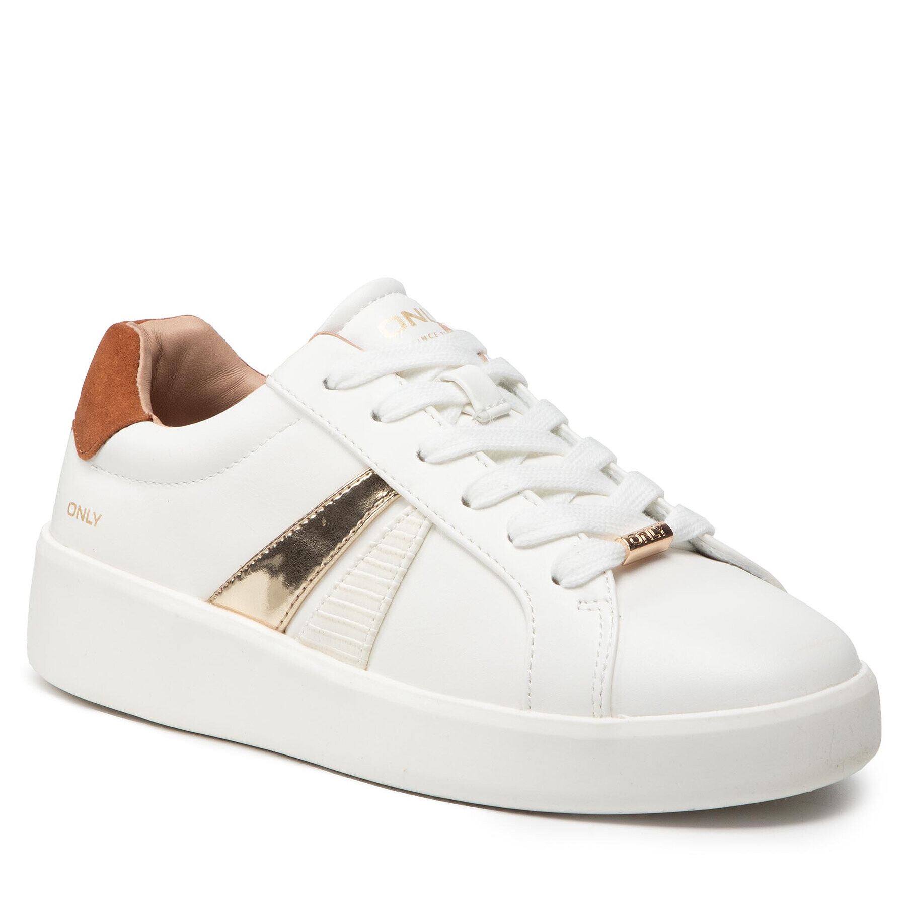 ONLY Shoes Сникърси Panel Sneaker 15253247 Бял - Pepit.bg