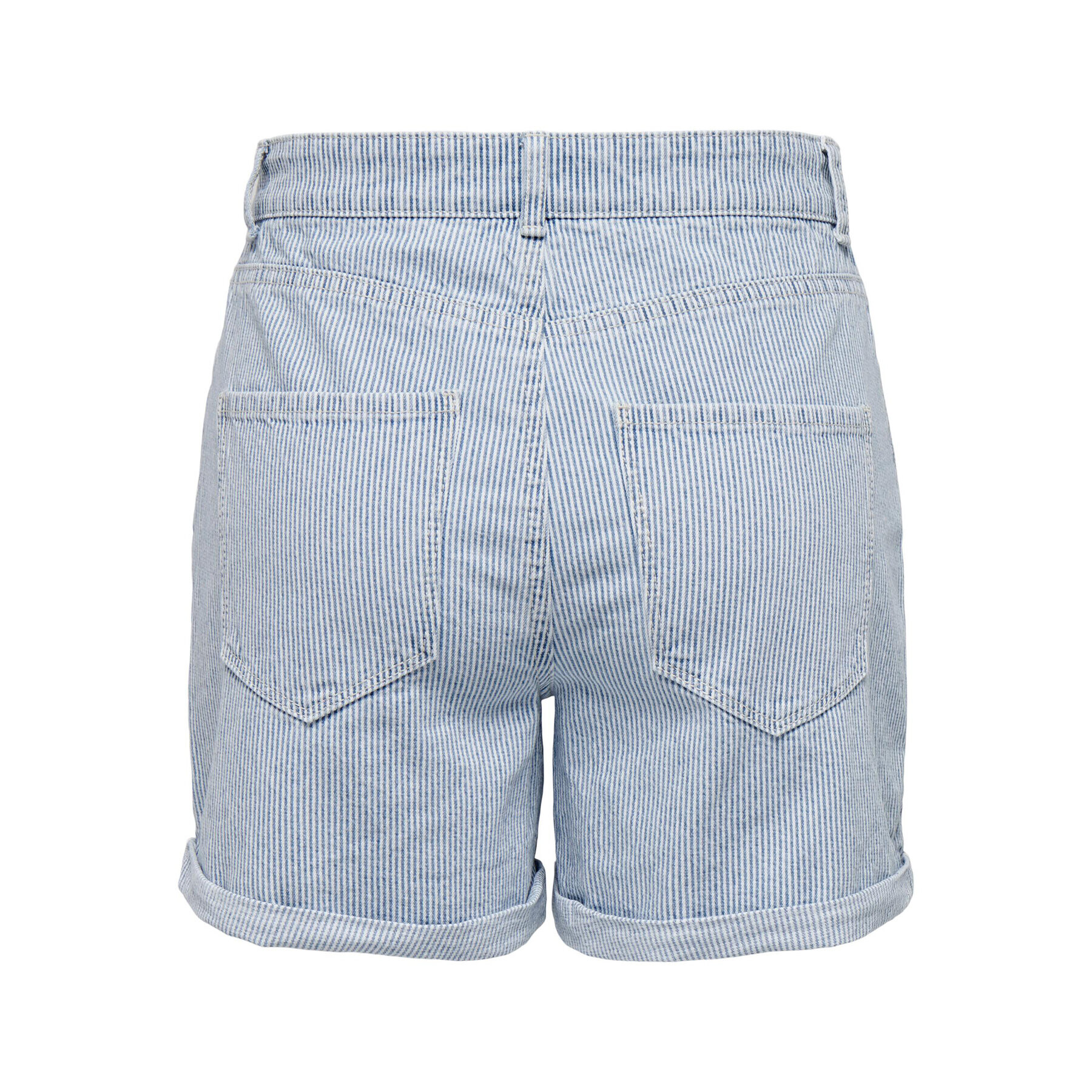 ONLY Шорти от плат 15289452 Син Mom Fit - Pepit.bg