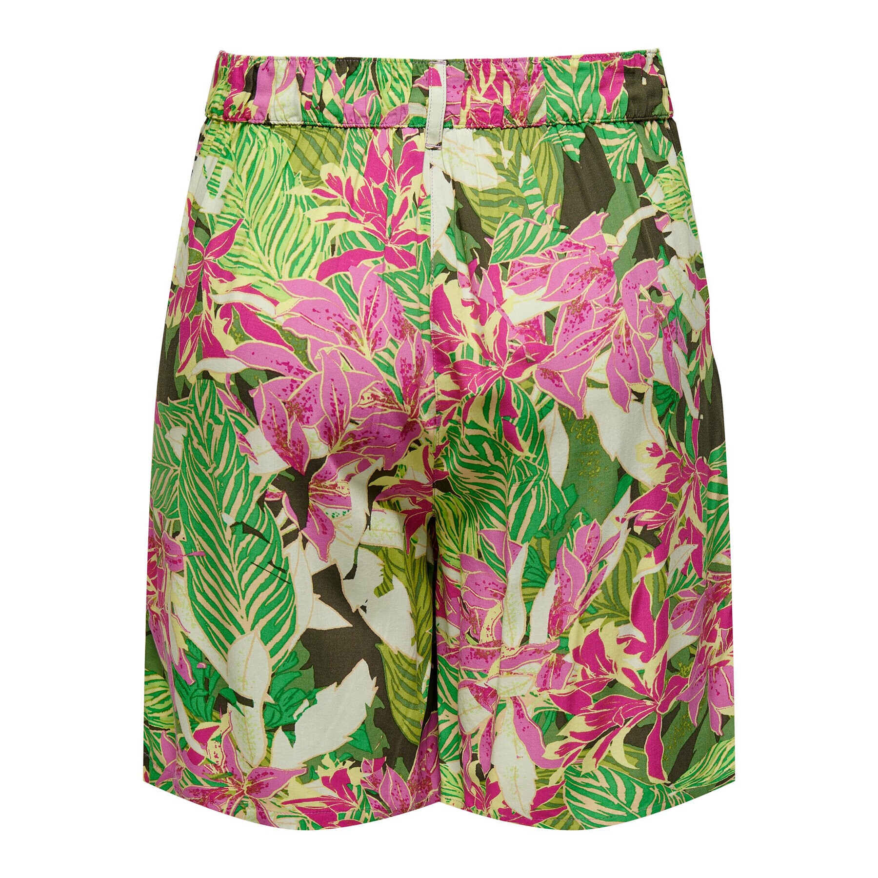 ONLY Шорти от плат 15291092 Зелен Relaxed Fit - Pepit.bg