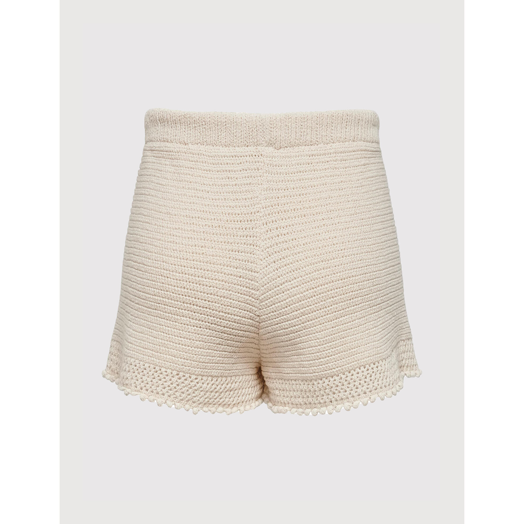 ONLY Шорти от плат Summer 15256565 Бежов Regular Fit - Pepit.bg