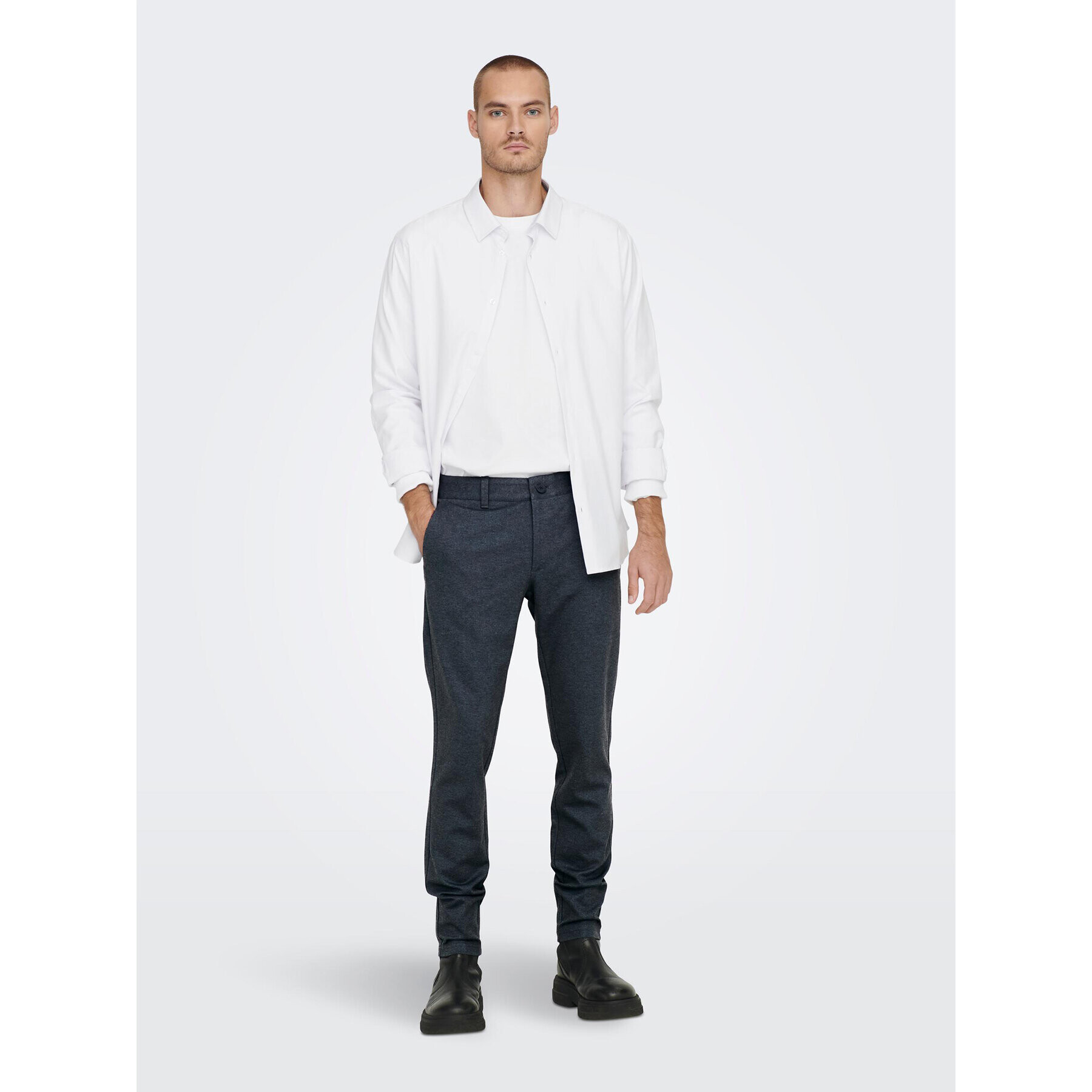 Only & Sons Чино панталони 22022911 Син Tapered Fit - Pepit.bg