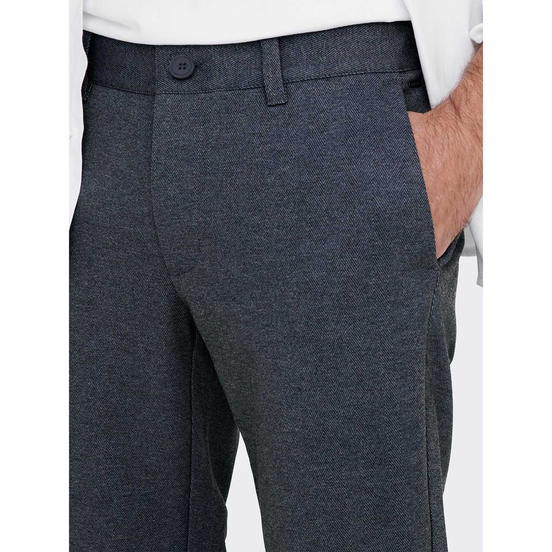 Only & Sons Чино панталони 22022911 Син Tapered Fit - Pepit.bg