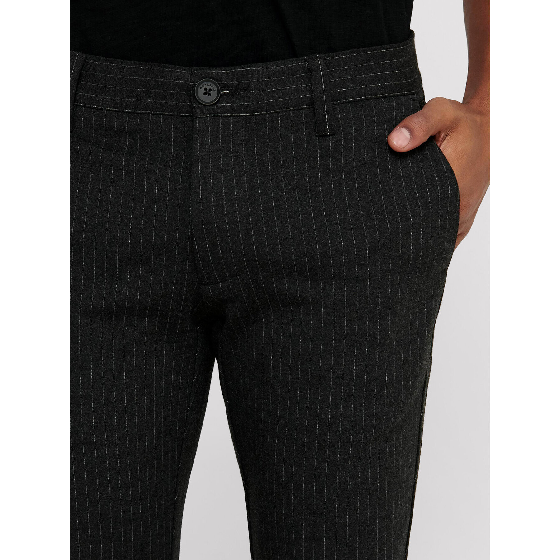 Only & Sons Чино панталони Mark 22013727 Сив Slim Fit - Pepit.bg