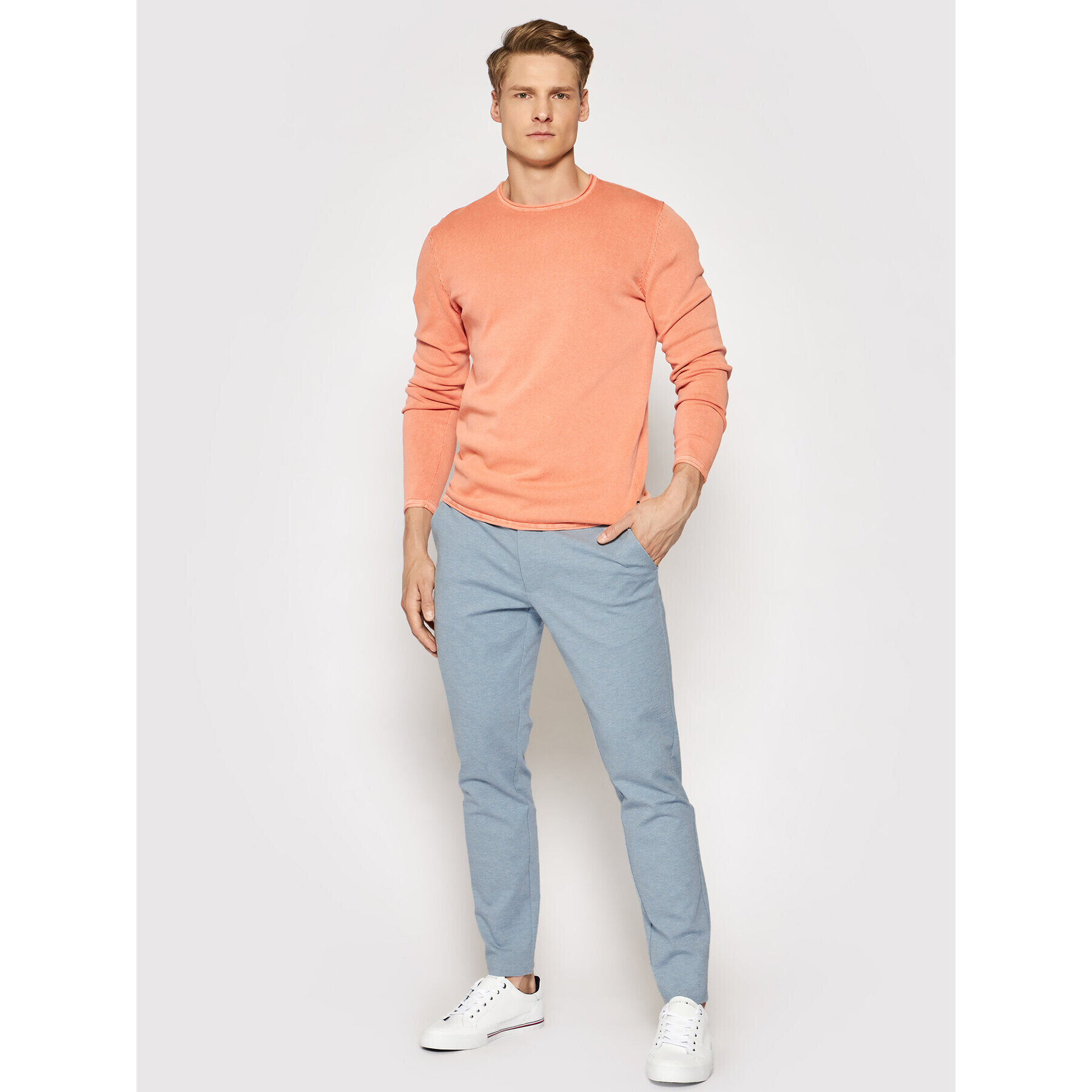 Only & Sons Чино панталони Mark 22015833 Син Tapered Fit - Pepit.bg