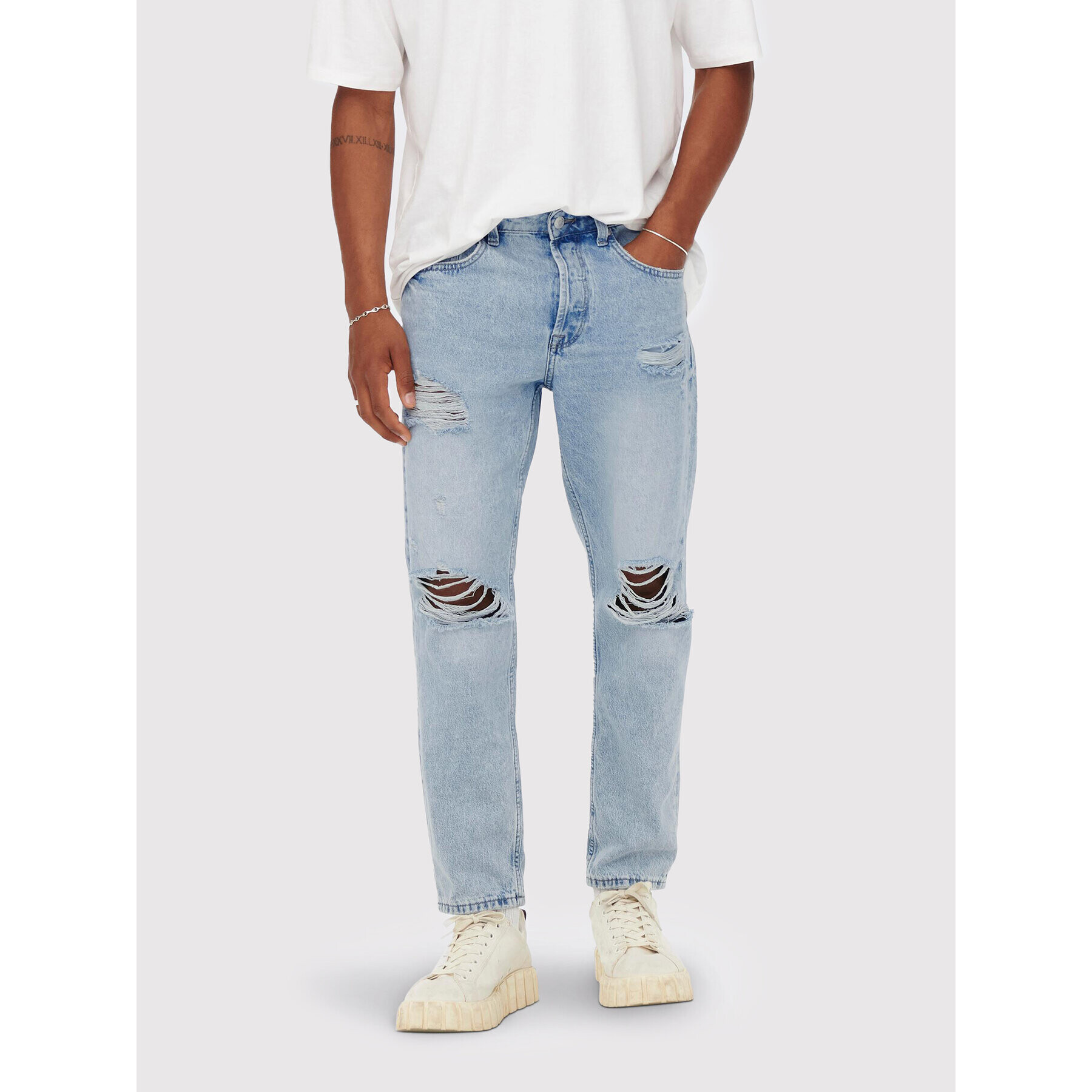 Only & Sons Дънки Avi 22022314 Син Carrot Fit - Pepit.bg