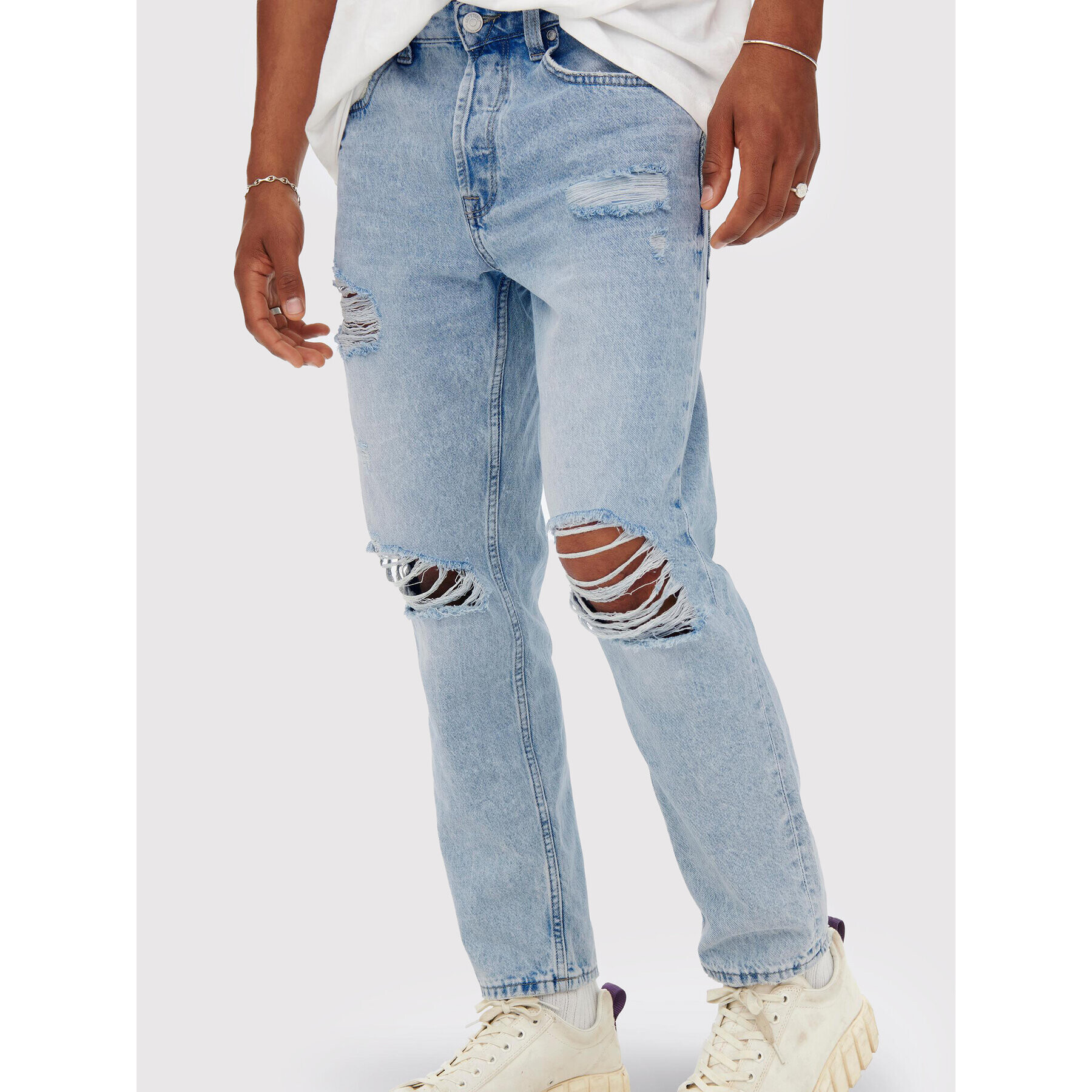 Only & Sons Дънки Avi 22022314 Син Carrot Fit - Pepit.bg