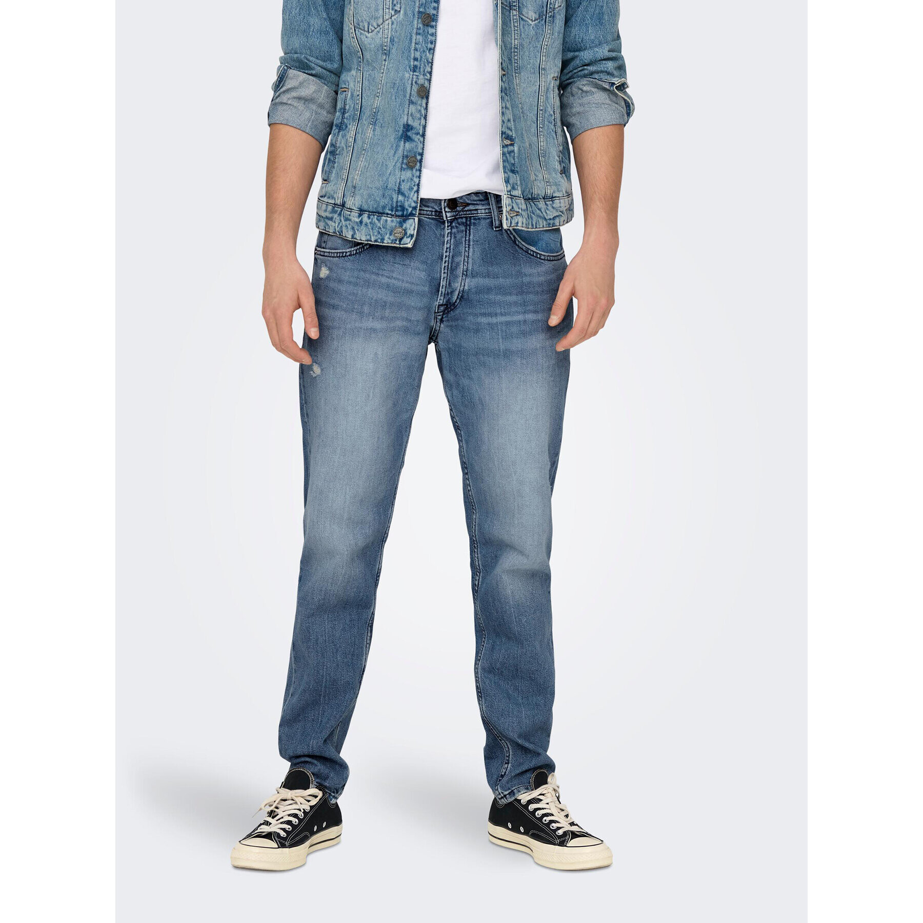 Only & Sons Дънки Avi 22023024 Син Regular Fit - Pepit.bg