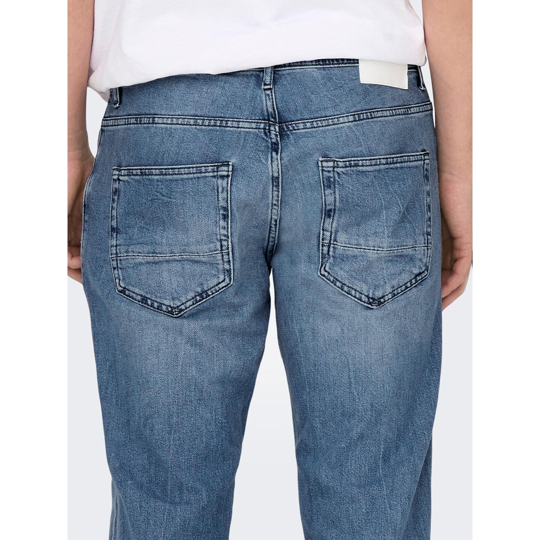 Only & Sons Дънки Avi 22023024 Син Regular Fit - Pepit.bg