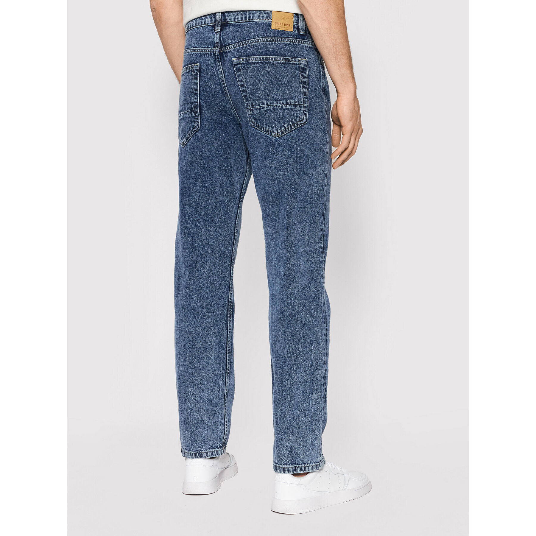 Only & Sons Дънки Edge 22022399 Тъмносин Loose Fit - Pepit.bg