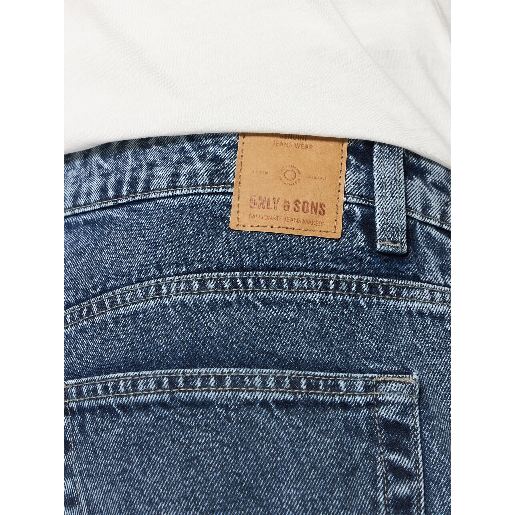 Only & Sons Дънки Edge 22022399 Тъмносин Loose Fit - Pepit.bg