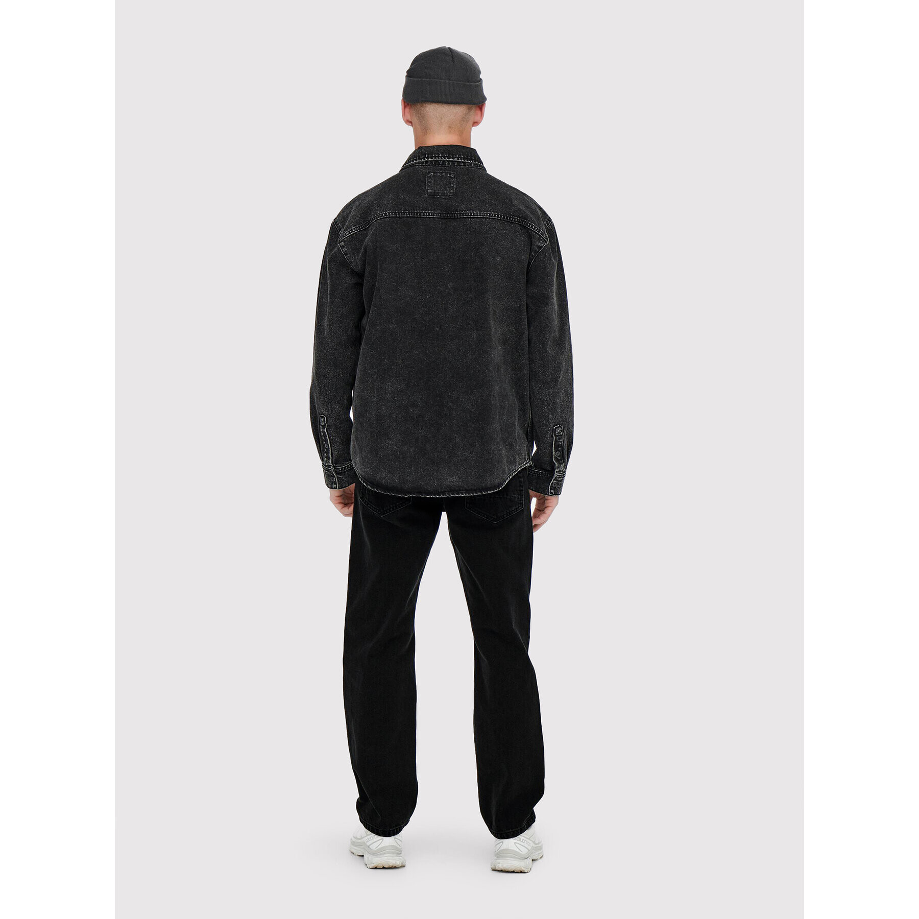 Only & Sons Дънки Edge 22022961 Черен Loose Fit - Pepit.bg