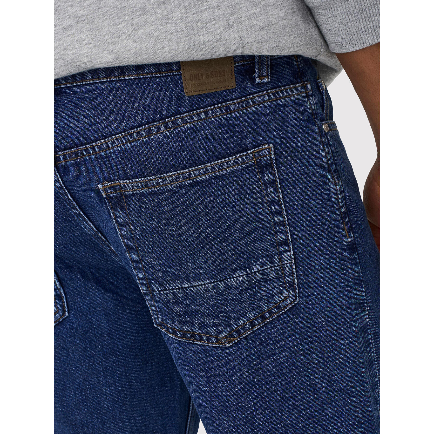 Only & Sons Дънки Edge 22023813 Тъмносин Loose Fit - Pepit.bg