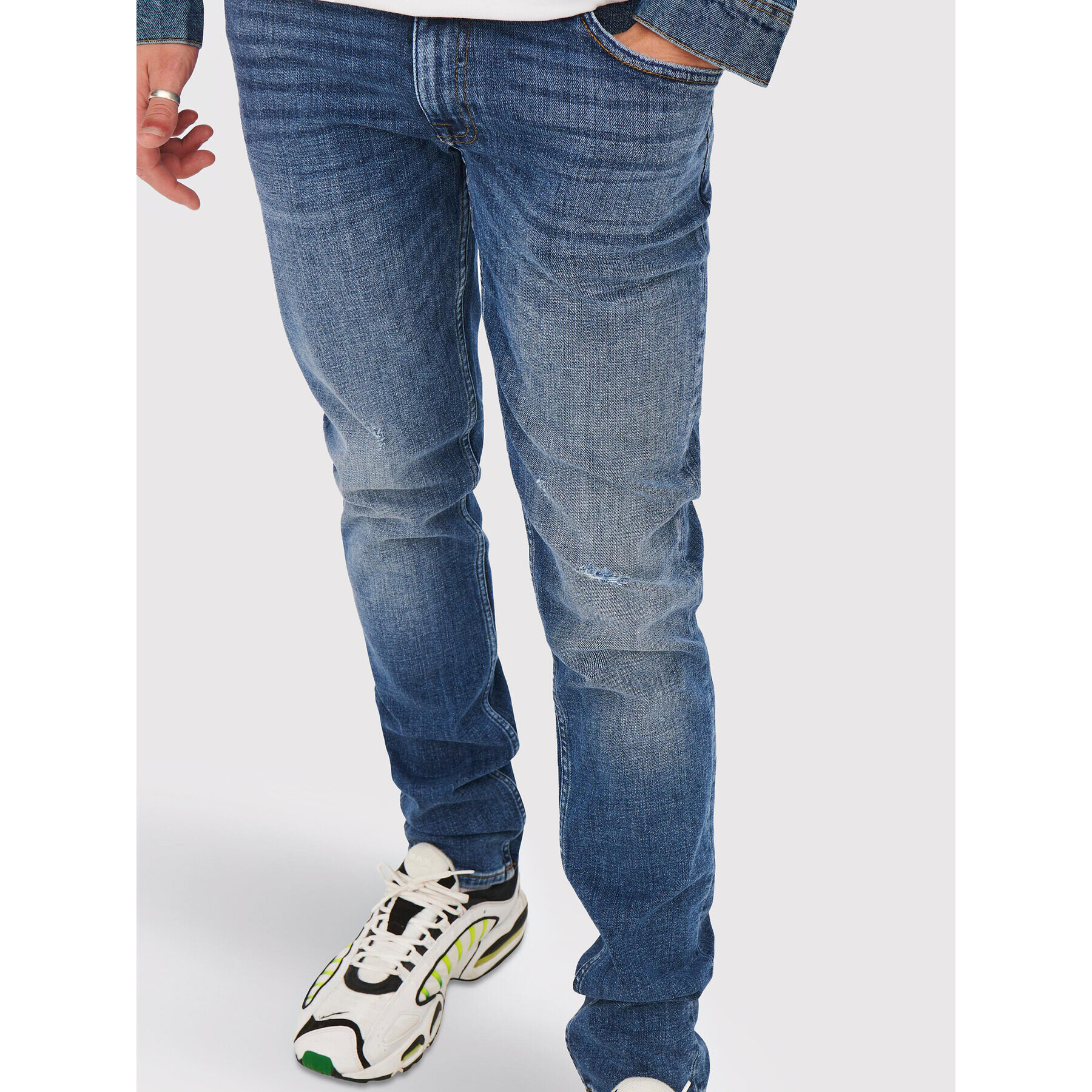 Only & Sons Дънки Loom 22023292 Син Slim Fit - Pepit.bg