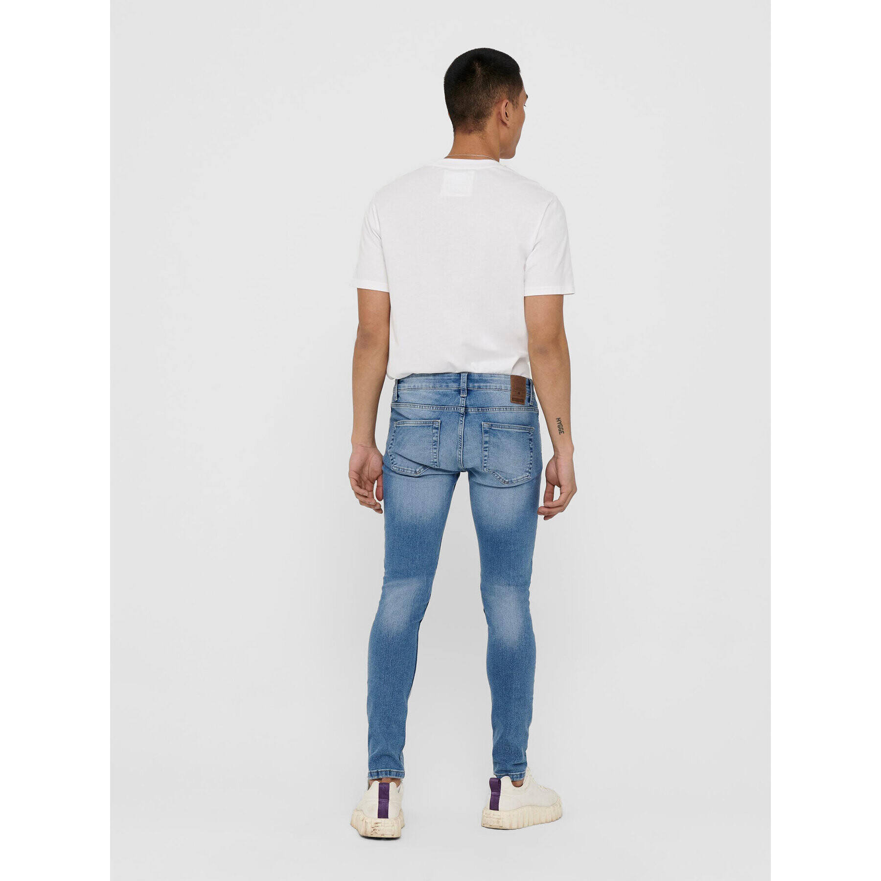 Only & Sons Дънки Warp 22018252 Син Skinny Fit - Pepit.bg