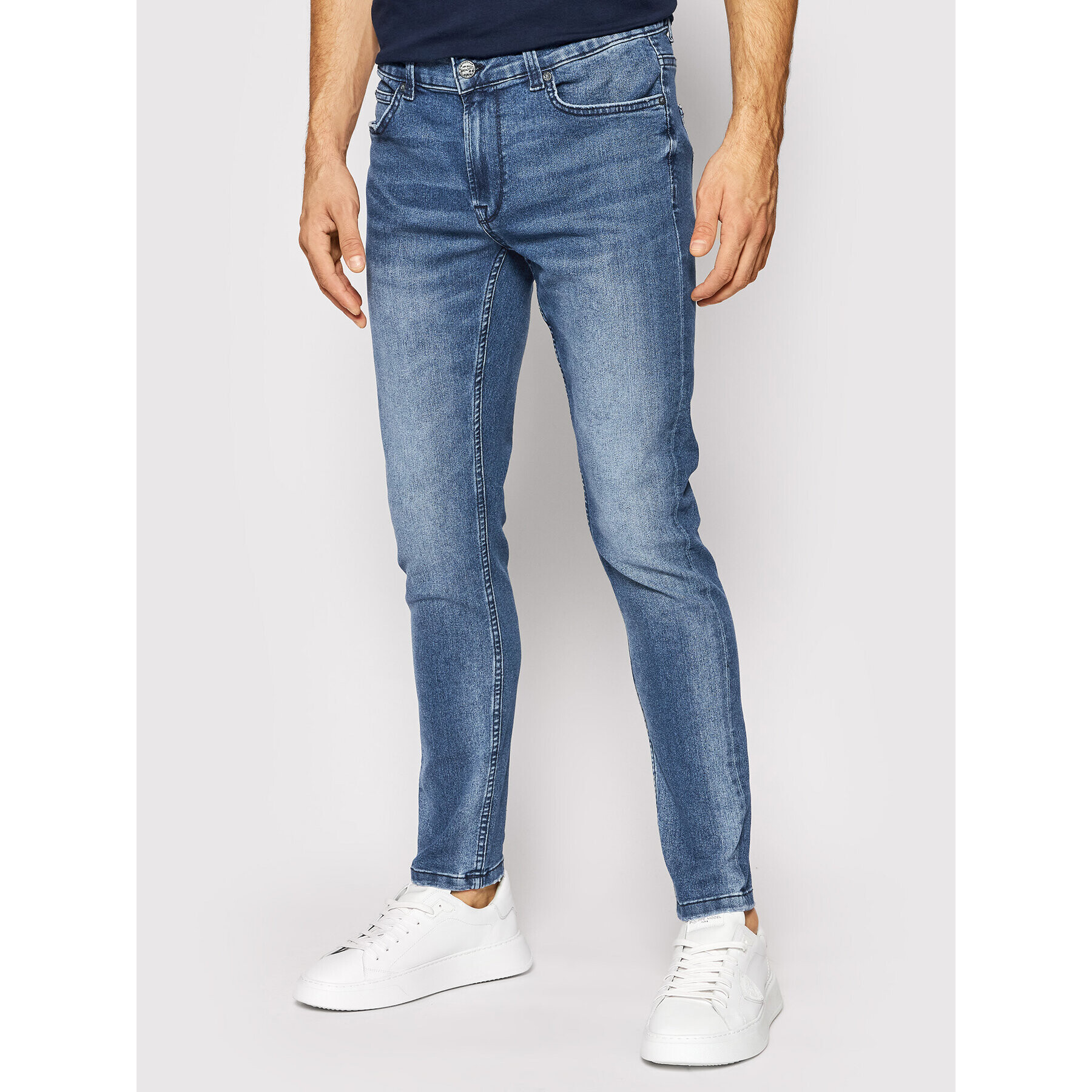 Only & Sons Дънки Warp 22020747 Син Skinny Fit - Pepit.bg