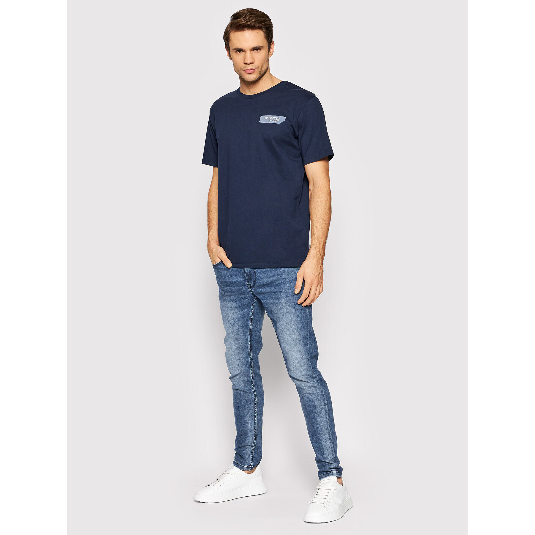 Only & Sons Дънки Warp 22020747 Син Skinny Fit - Pepit.bg