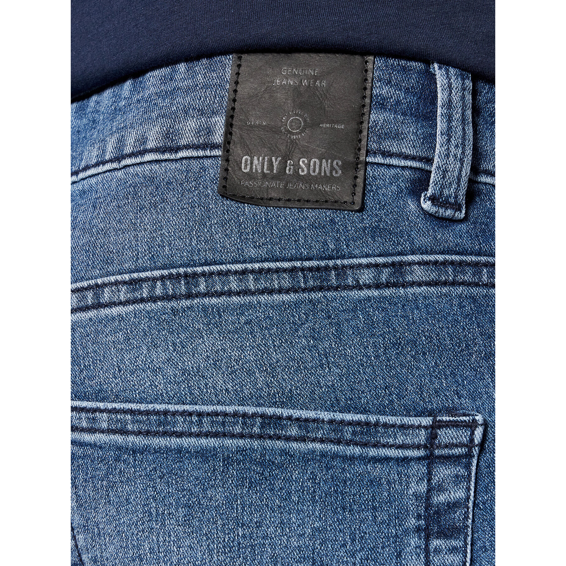Only & Sons Дънки Warp 22020747 Син Skinny Fit - Pepit.bg