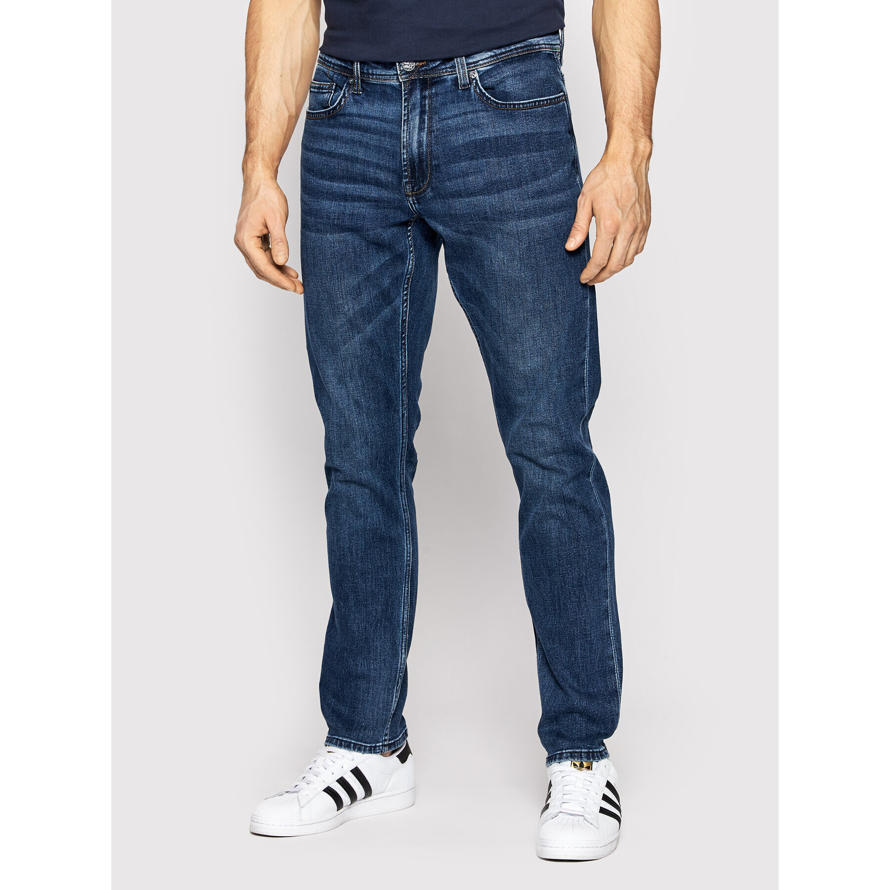 Only & Sons Дънки Weft 22021887 Тъмносин Regular Fit - Pepit.bg
