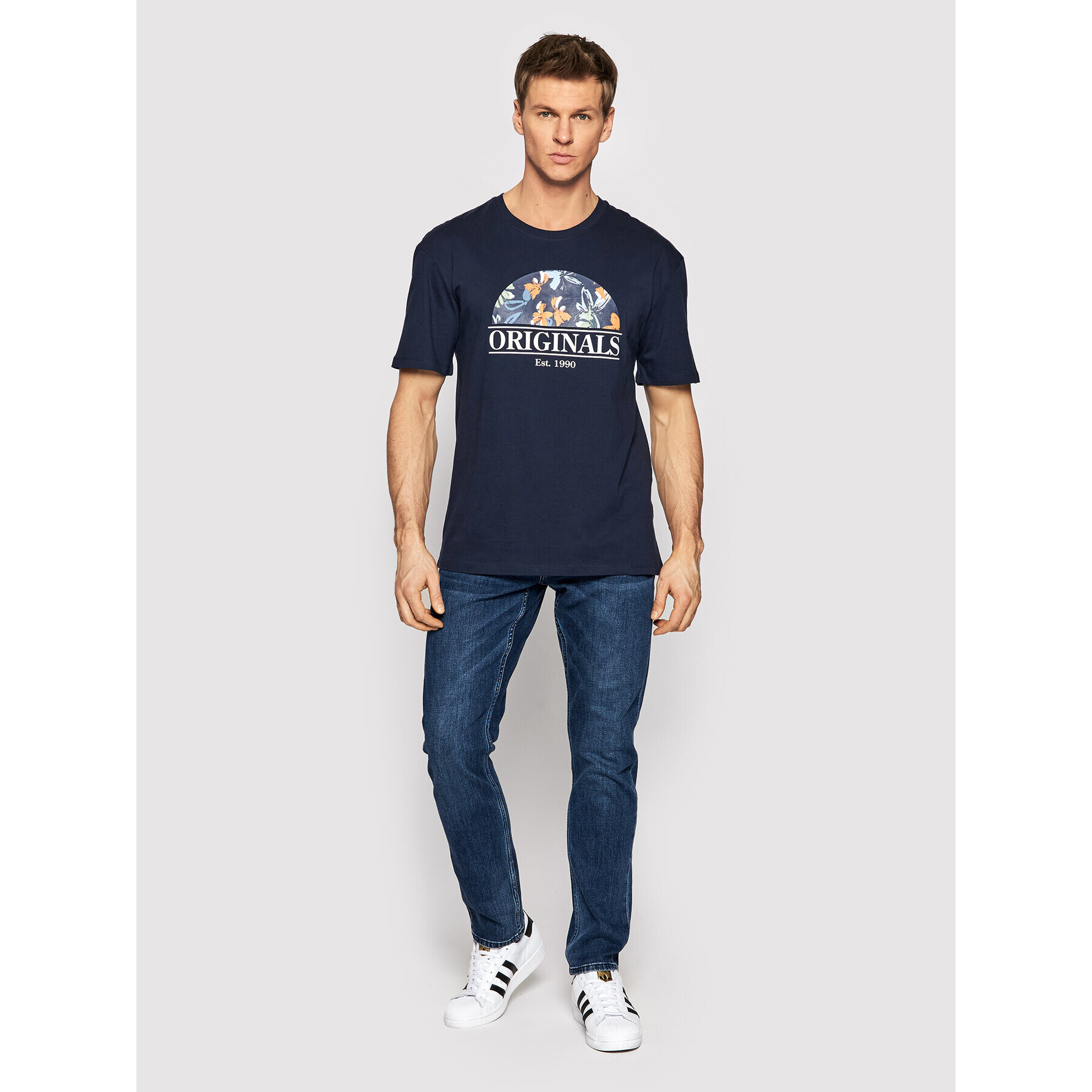 Only & Sons Дънки Weft 22021887 Тъмносин Regular Fit - Pepit.bg