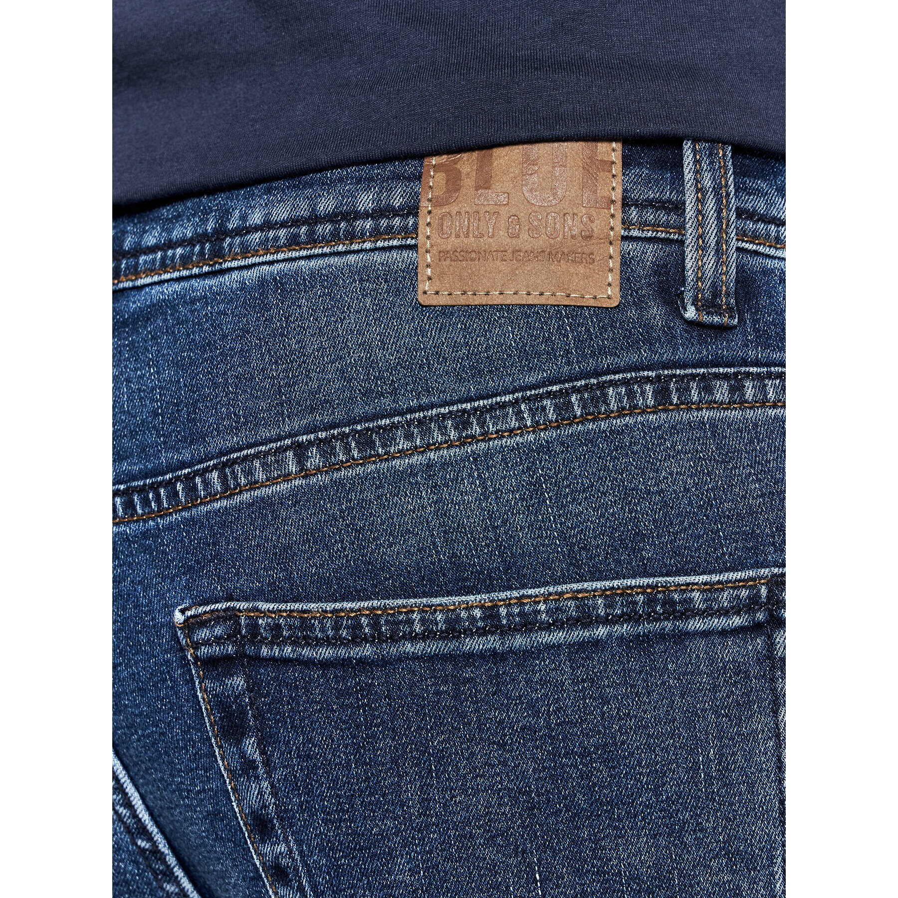 Only & Sons Дънки Weft 22021887 Тъмносин Regular Fit - Pepit.bg