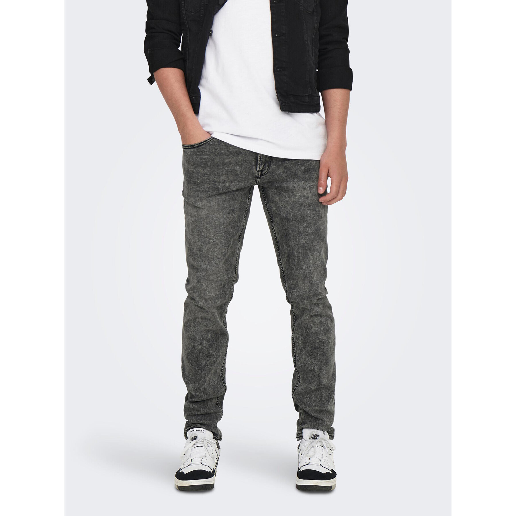 Only & Sons Дънки Weft 22024592 Сив Regular Fit - Pepit.bg