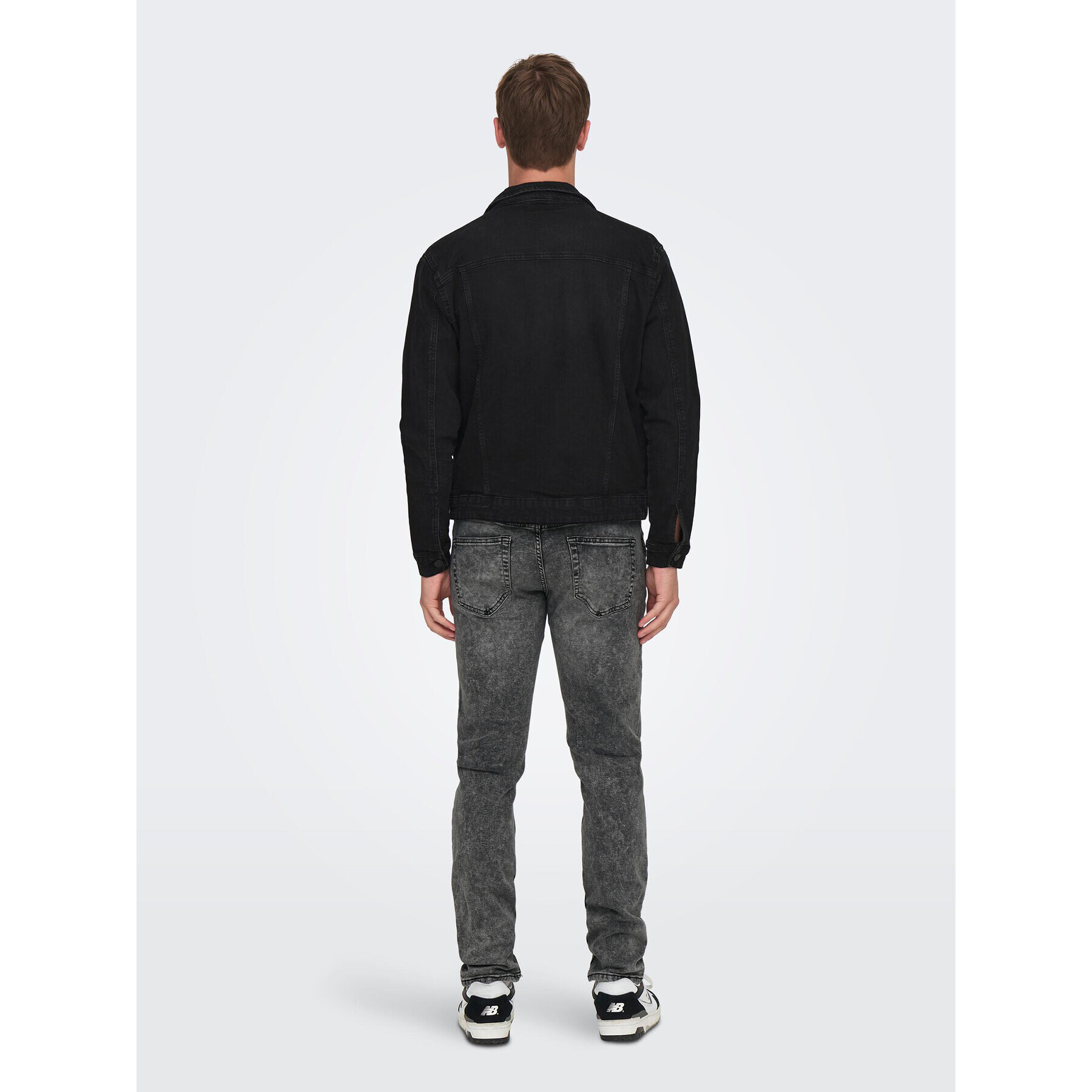 Only & Sons Дънки Weft 22024592 Сив Regular Fit - Pepit.bg