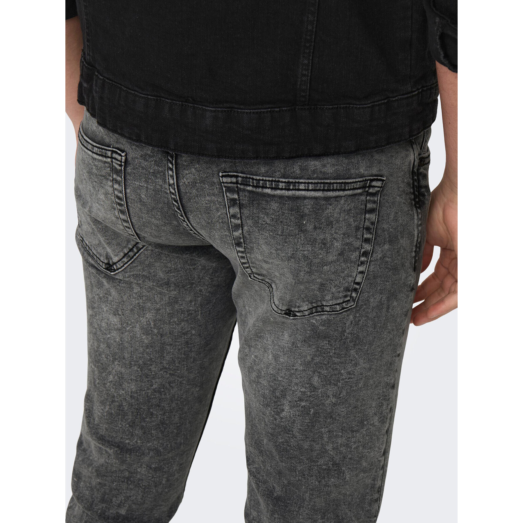 Only & Sons Дънки Weft 22024592 Сив Regular Fit - Pepit.bg