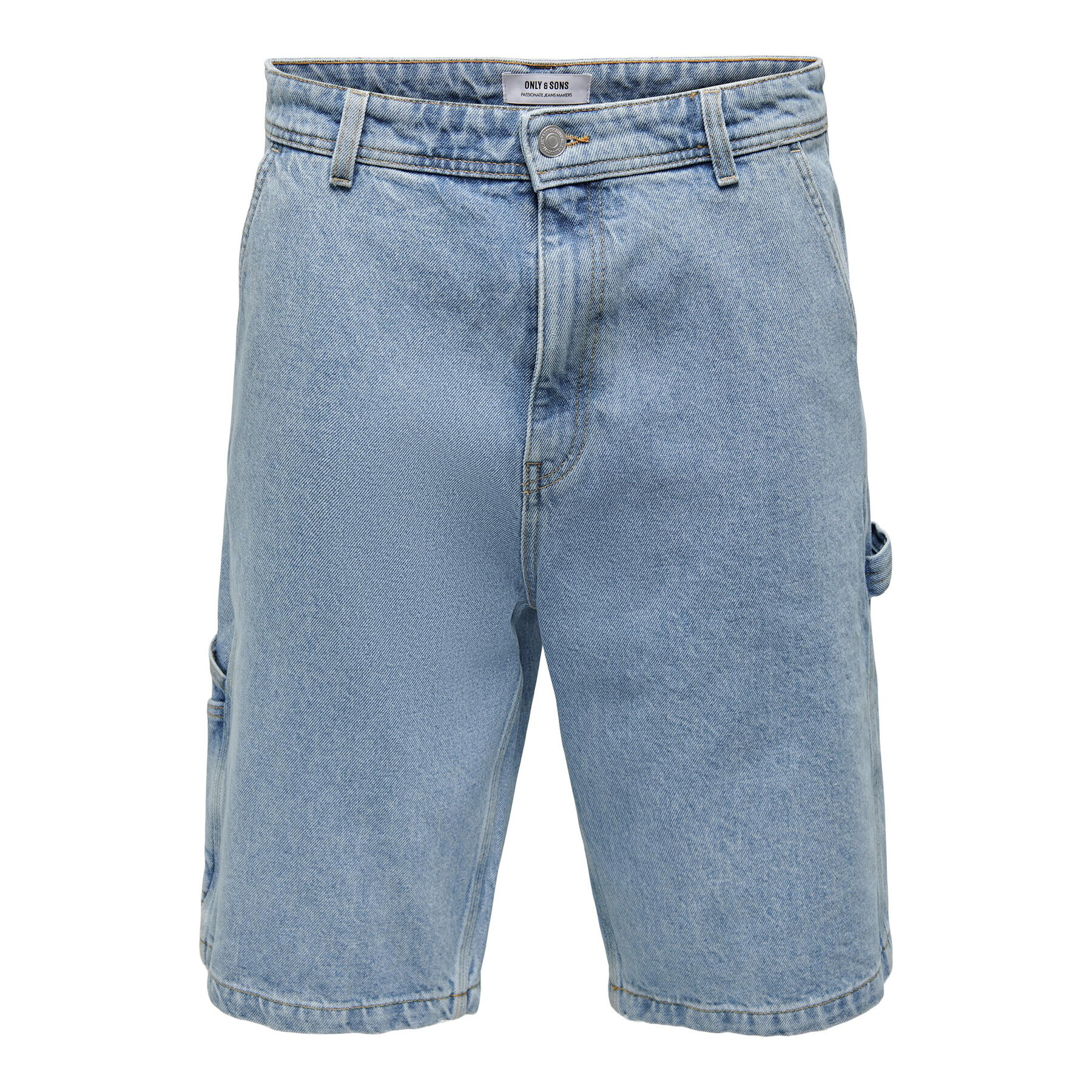Only & Sons Дънкови шорти 22025863 Син Loose Fit - Pepit.bg