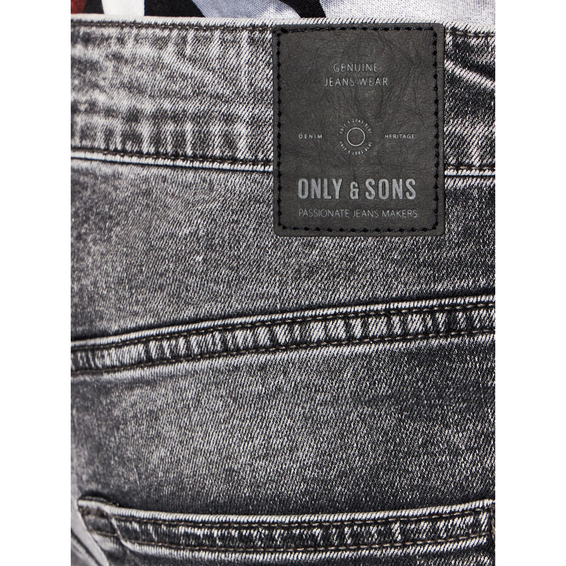 Only & Sons Дънкови шорти Avi 22020784 Сив Regular Fit - Pepit.bg