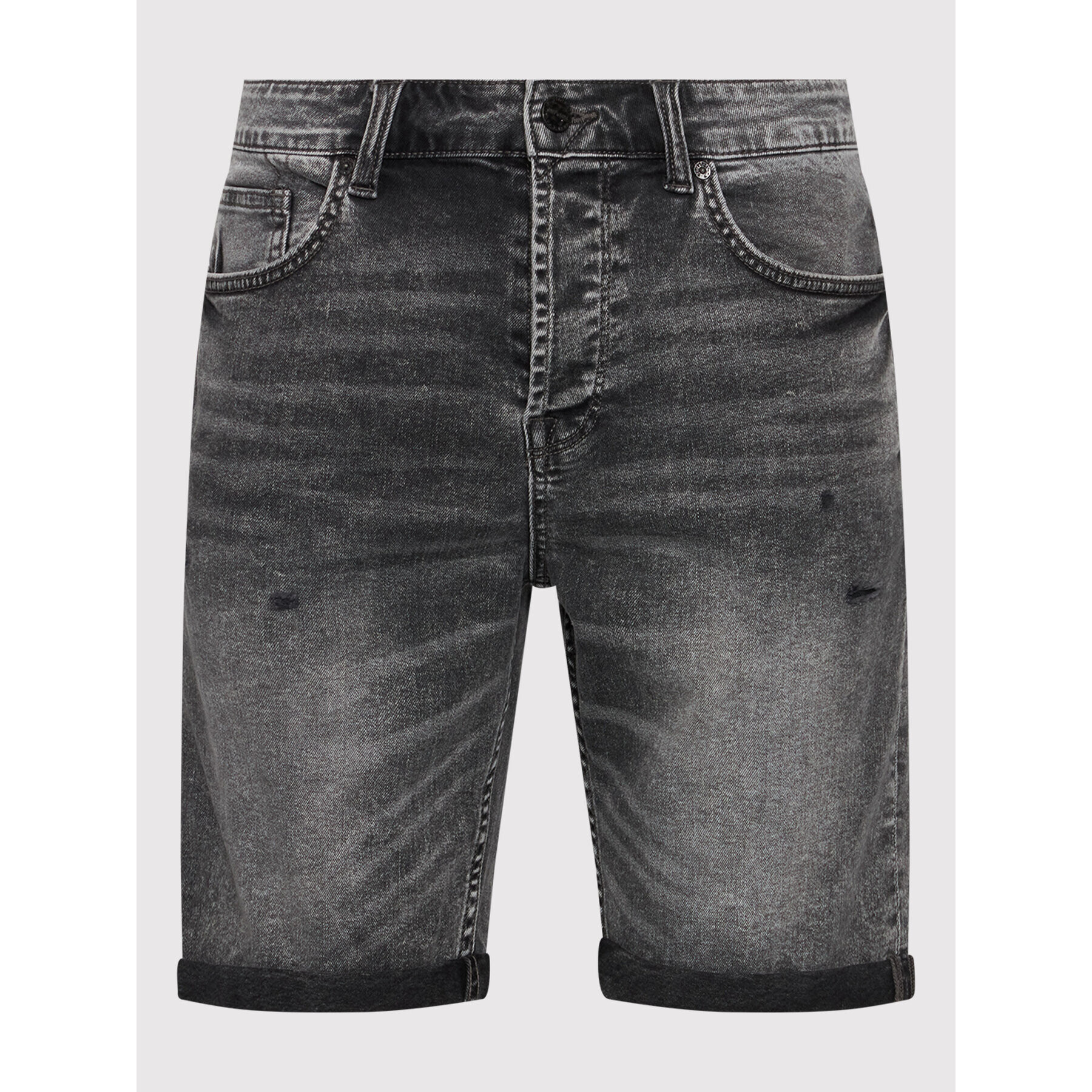 Only & Sons Дънкови шорти Avi 22020784 Сив Regular Fit - Pepit.bg
