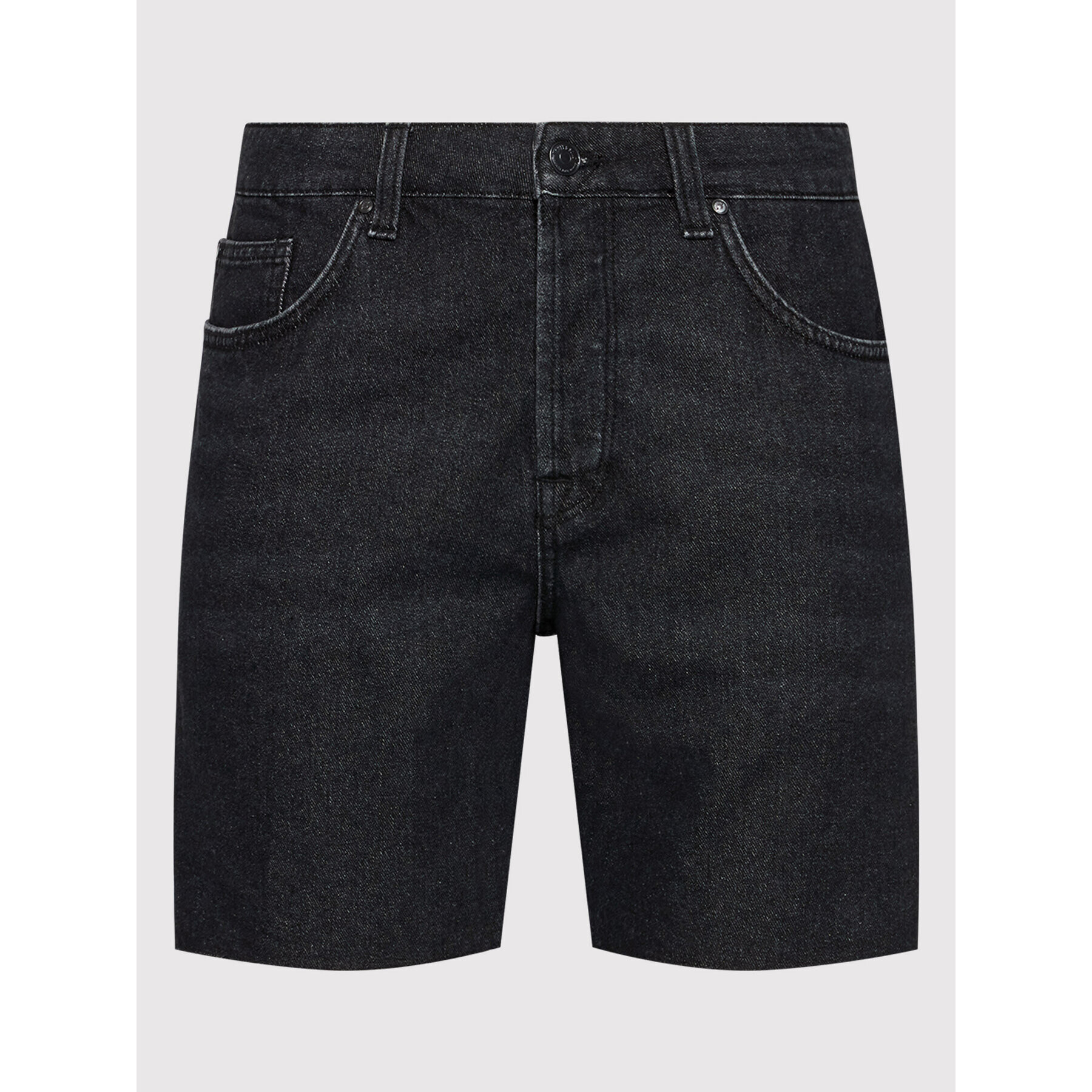 Only & Sons Дънкови шорти Avi 22023328 Черен Regular Fit - Pepit.bg