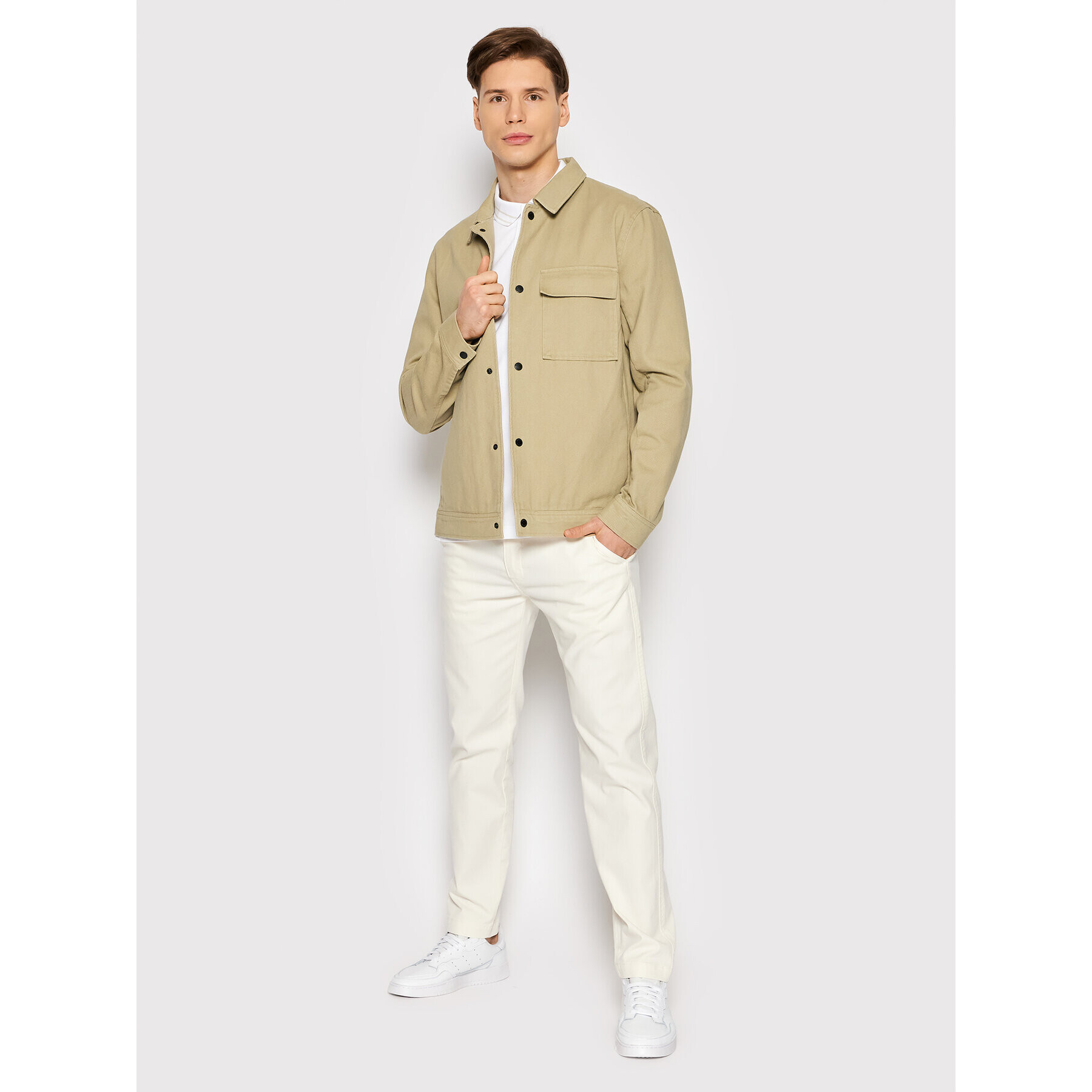 Only & Sons Дънково яке Hydra 22021512 Бежов Regular Fit - Pepit.bg