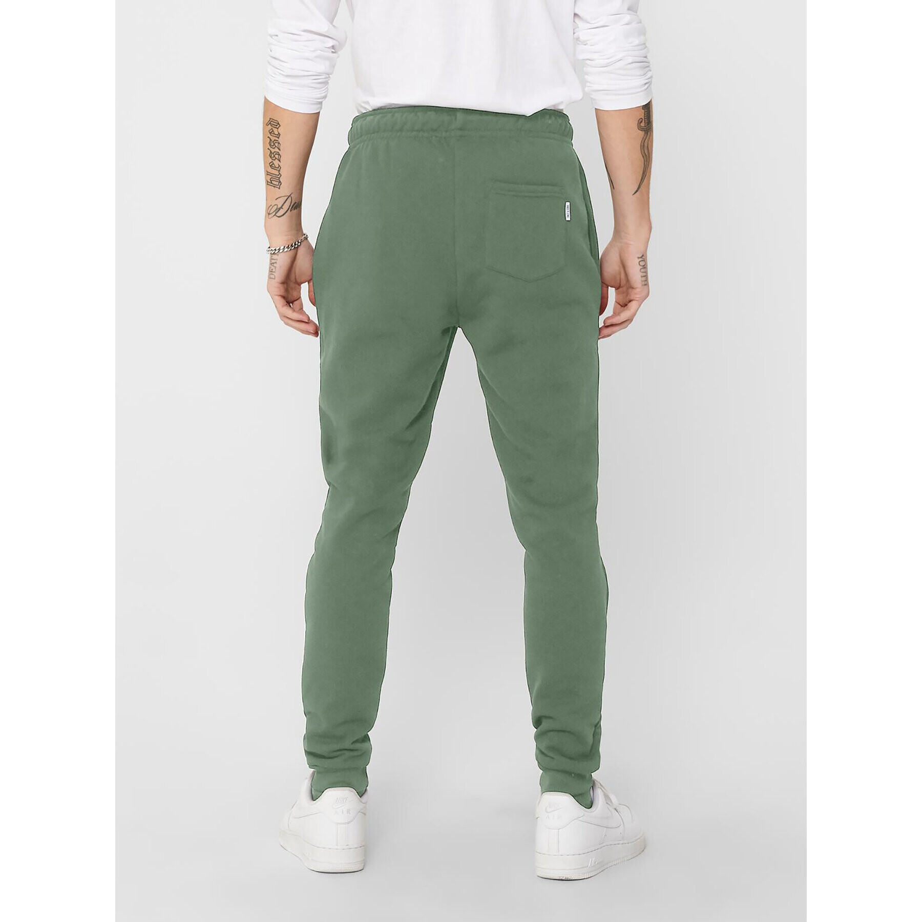 Only & Sons Долнище анцуг Ceres 22018686 Зелен Regular Fit - Pepit.bg