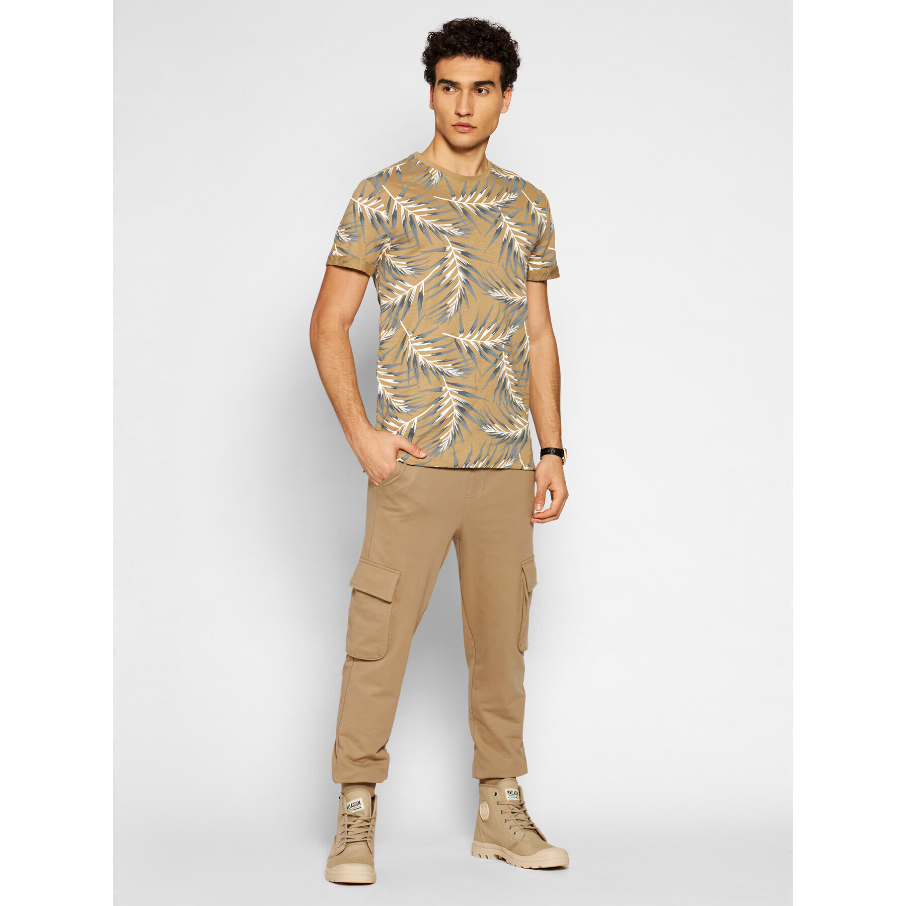 Only & Sons Долнище анцуг Kian 22019485 Кафяв Regular Fit - Pepit.bg