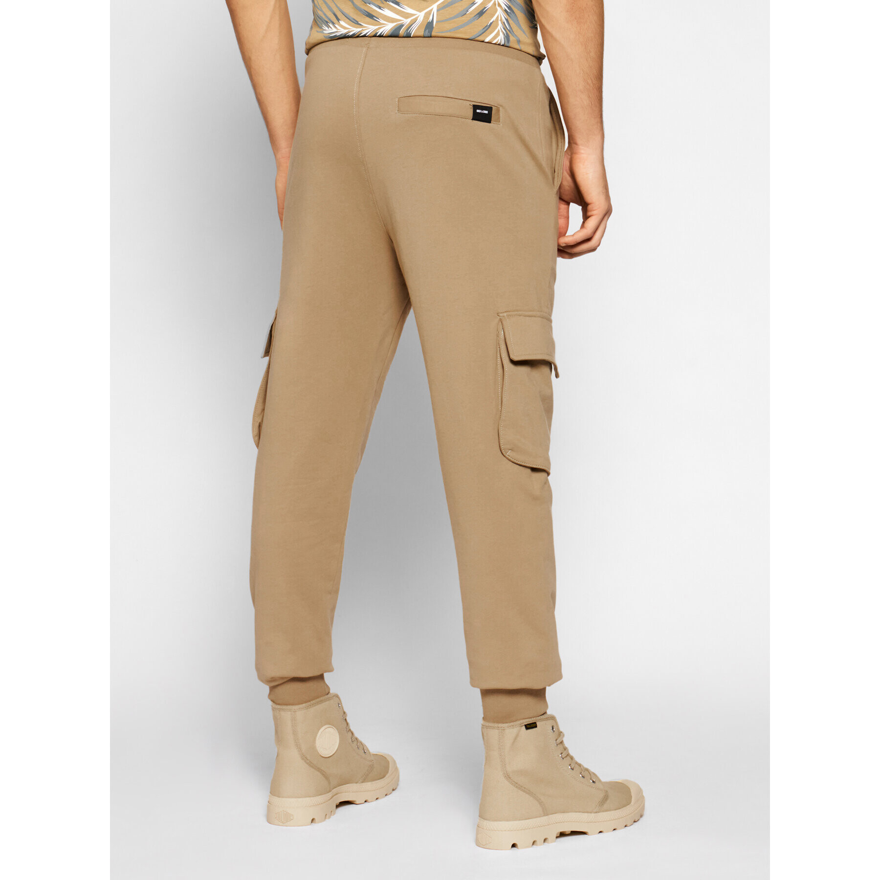 Only & Sons Долнище анцуг Kian 22019485 Кафяв Regular Fit - Pepit.bg