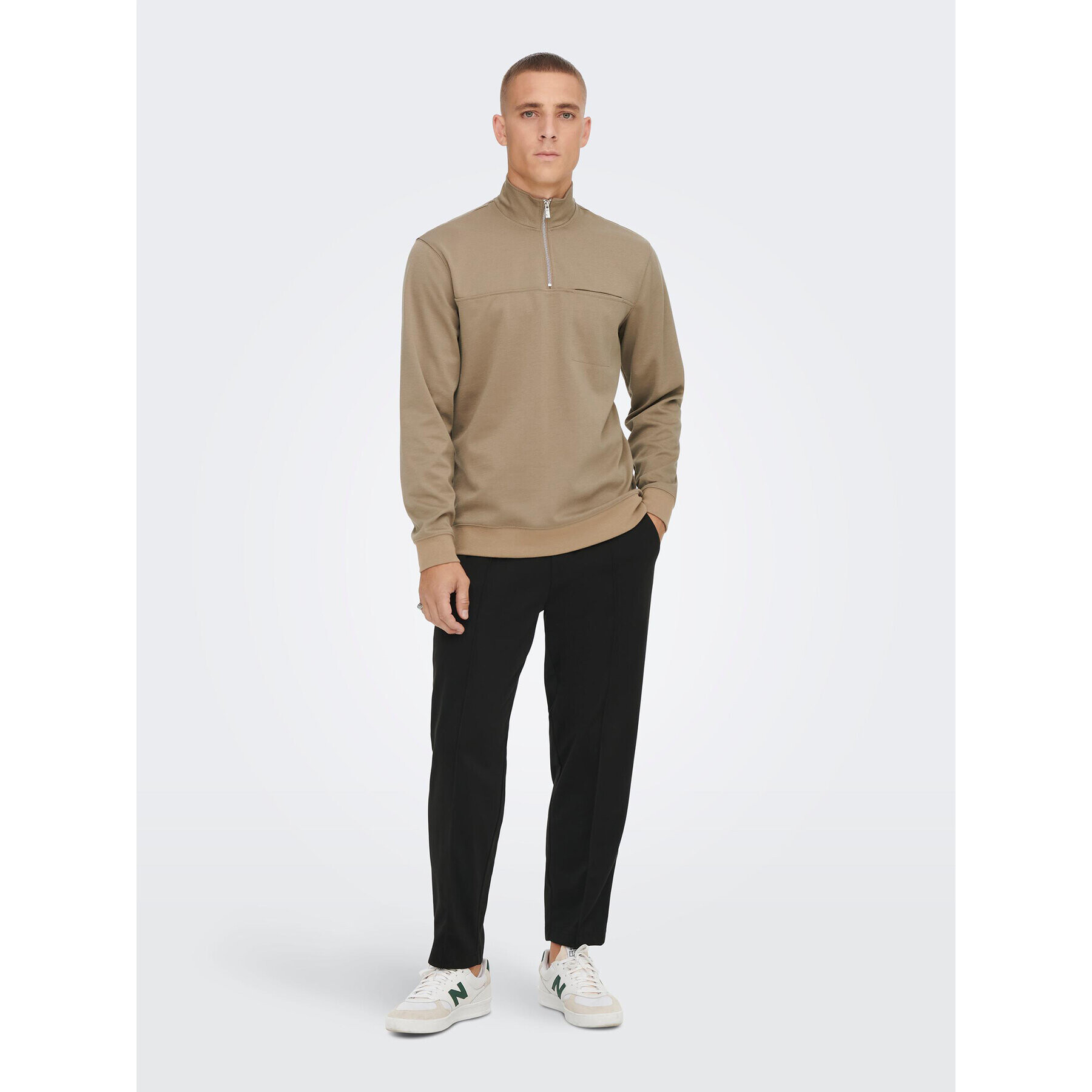 Only & Sons Долнище анцуг Oxley 22021337 Черен Tapered Fit - Pepit.bg