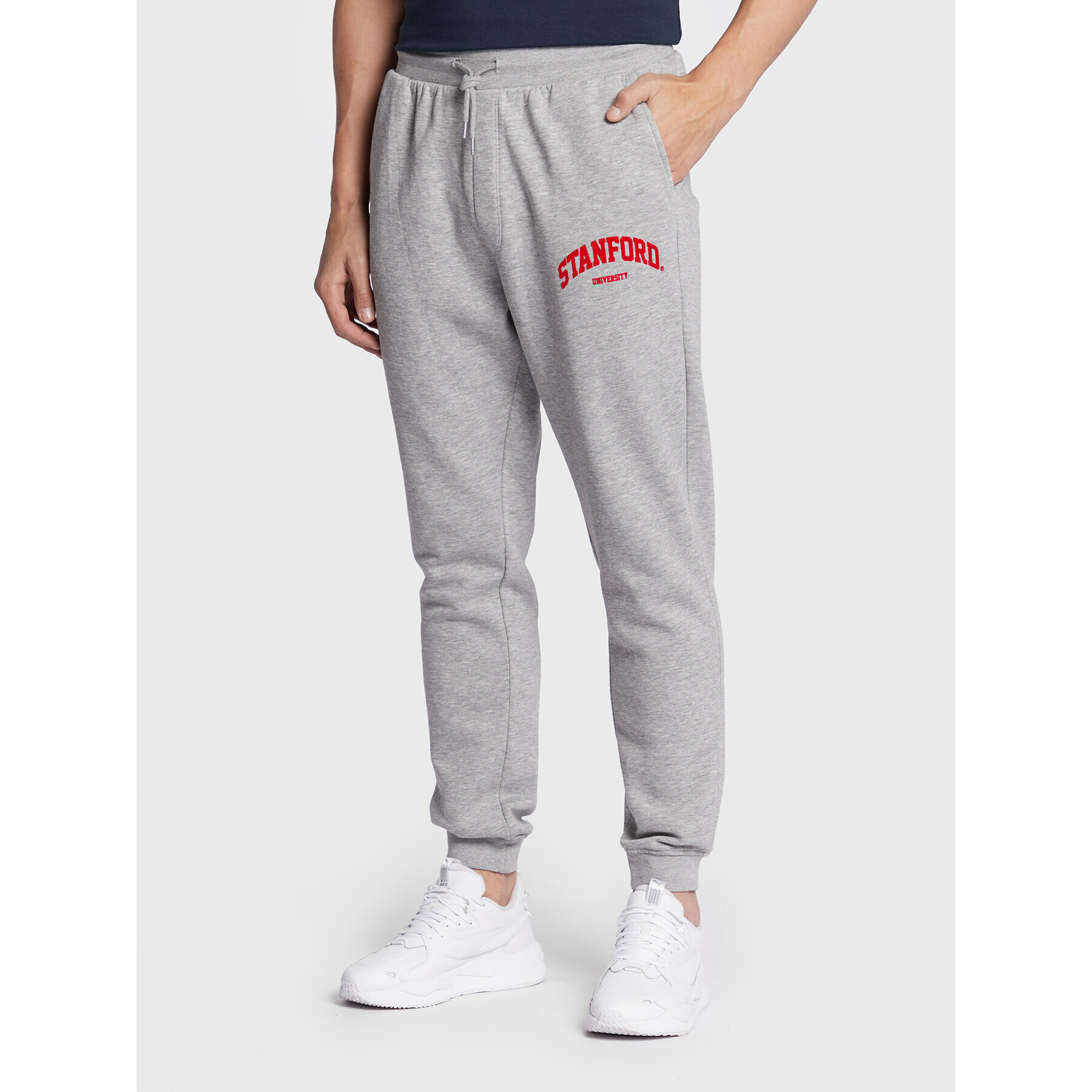 Only & Sons Долнище анцуг Tom 22023068 Сив Regular Fit - Pepit.bg
