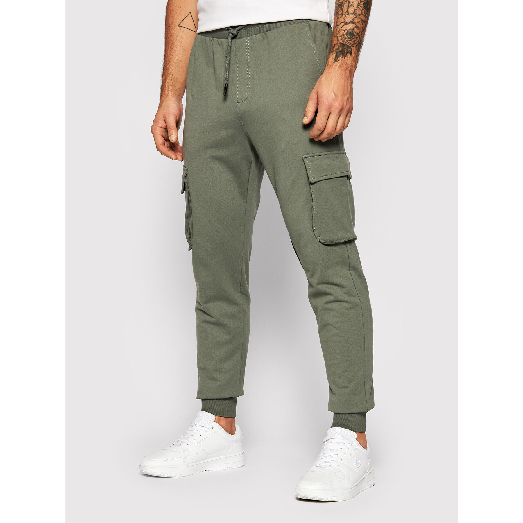 Only & Sons Долнище анцуг Kian 22019485 Зелен Regular Fit - Pepit.bg