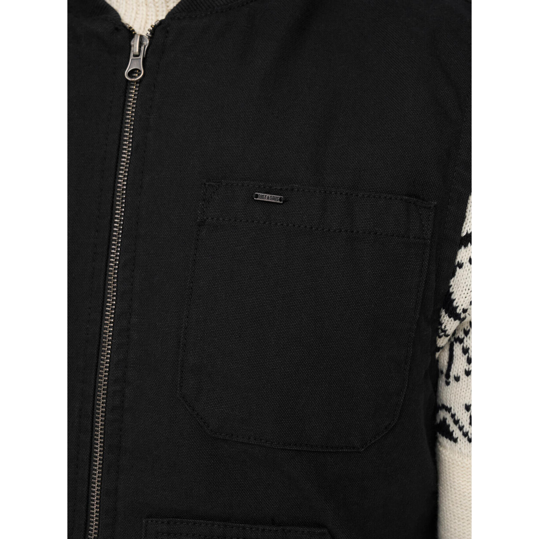 Only & Sons Елек Earl Canwas 22024178 Черен Regular Fit - Pepit.bg