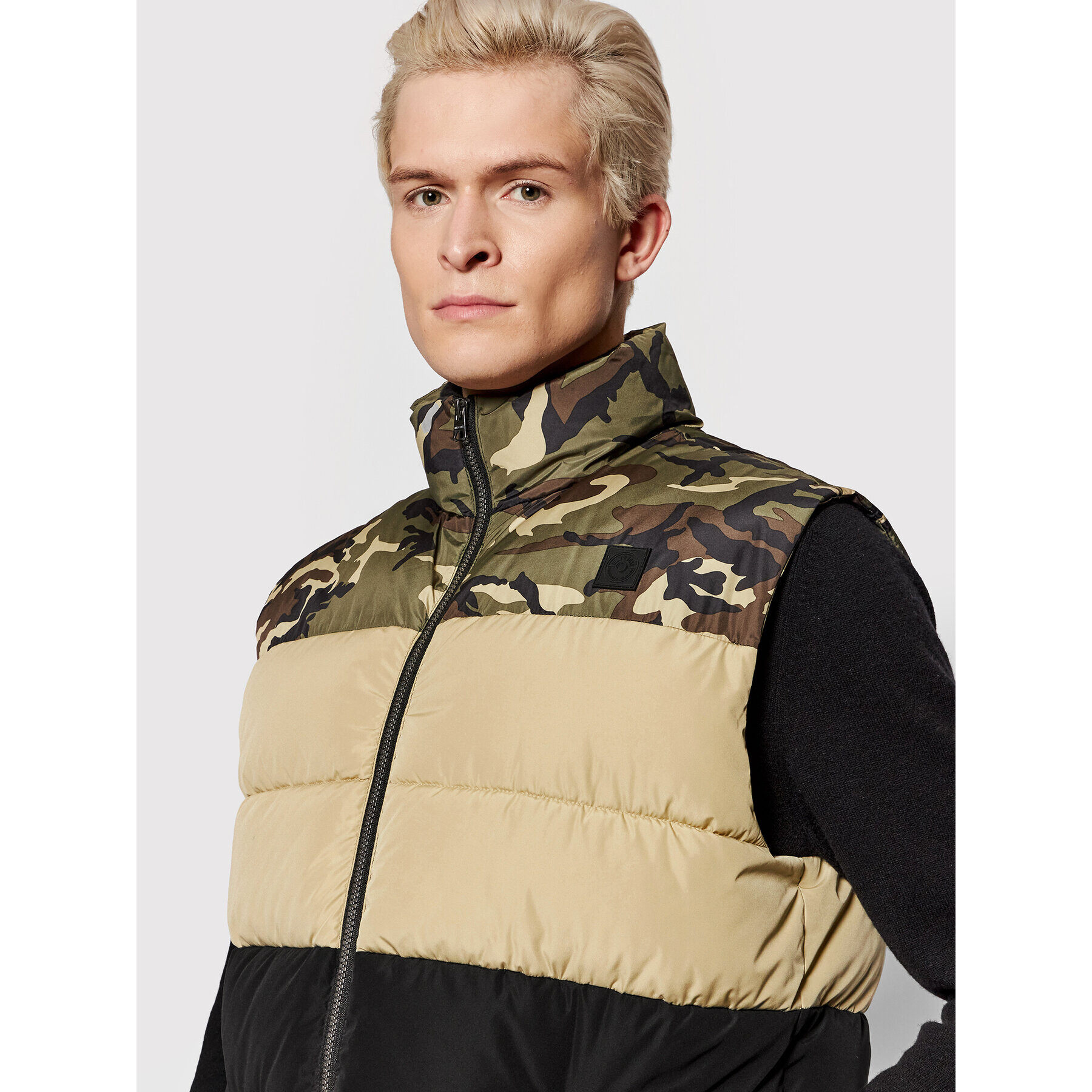 Only & Sons Елек Melvin 22022232 Зелен Regular Fit - Pepit.bg