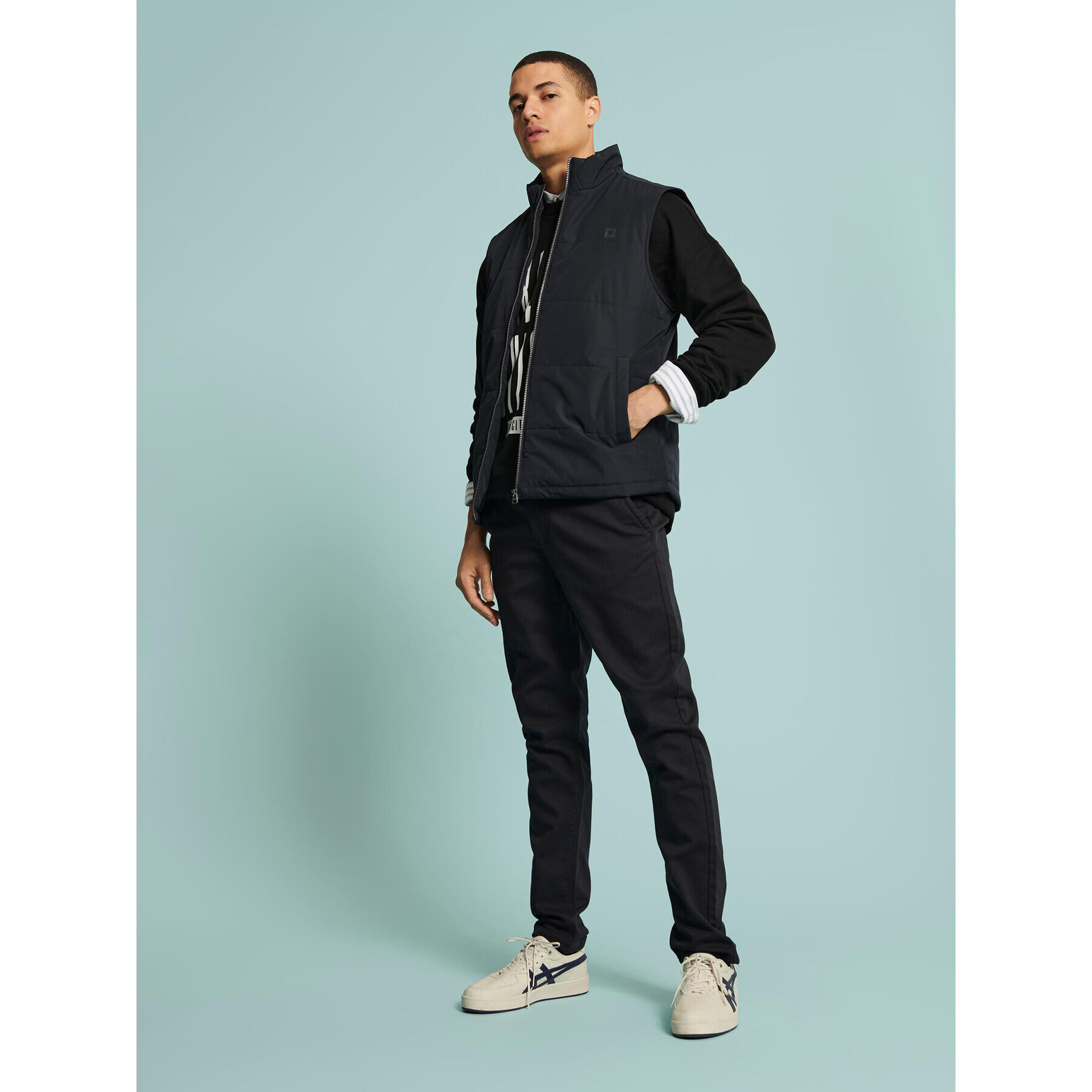 Only & Sons Елек Melvin 22024154 Тъмносин Regular Fit - Pepit.bg