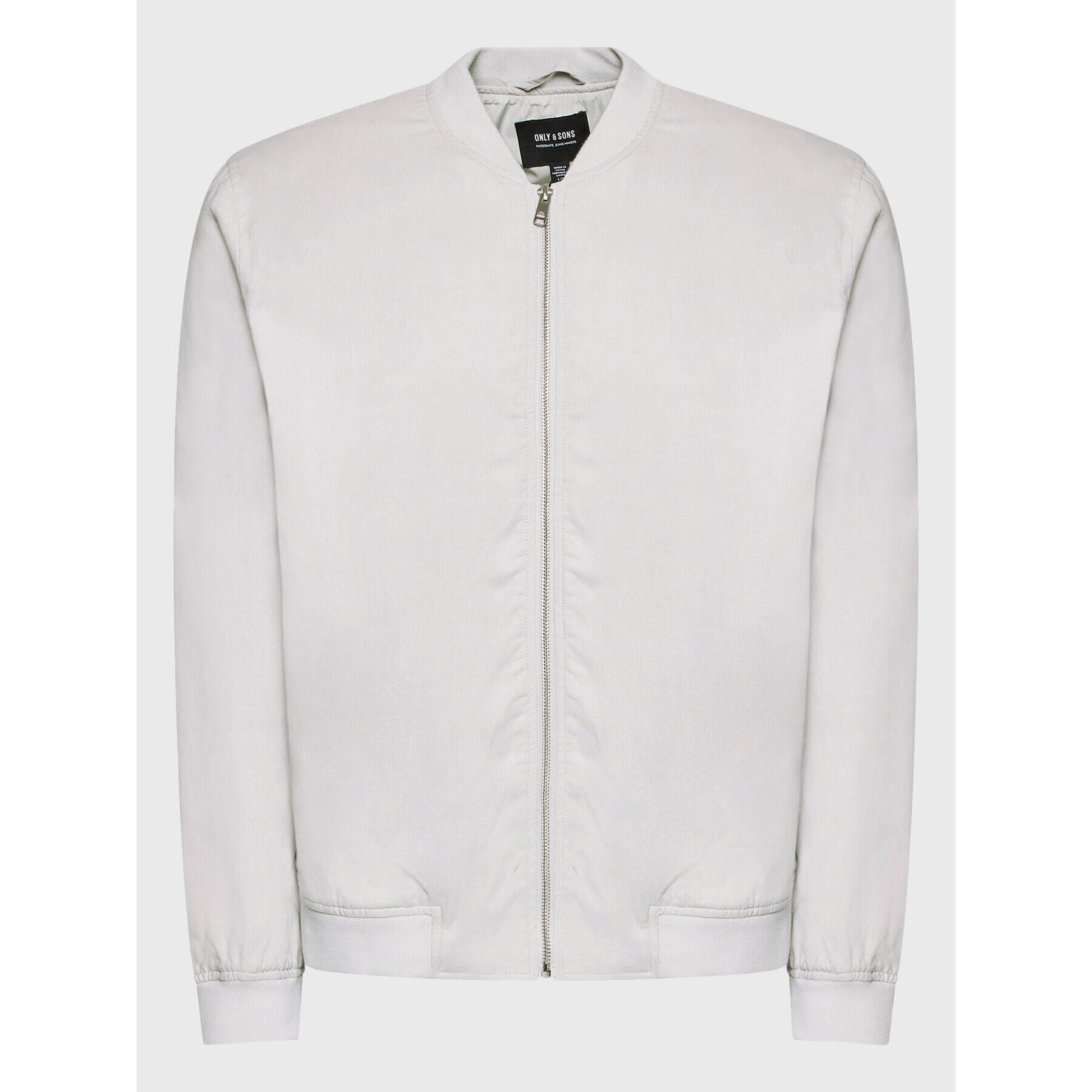 Only & Sons Яке бомбър Oliver 22022087 Сив Regular Fit - Pepit.bg
